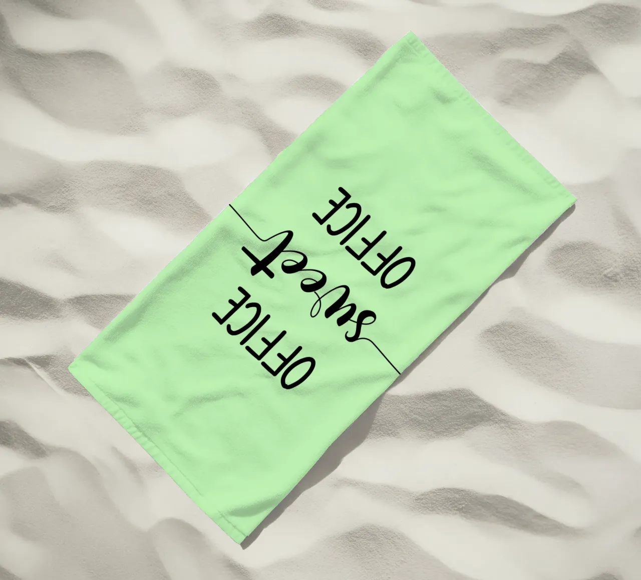 Office Sweet Office telo mare da Shark Printables