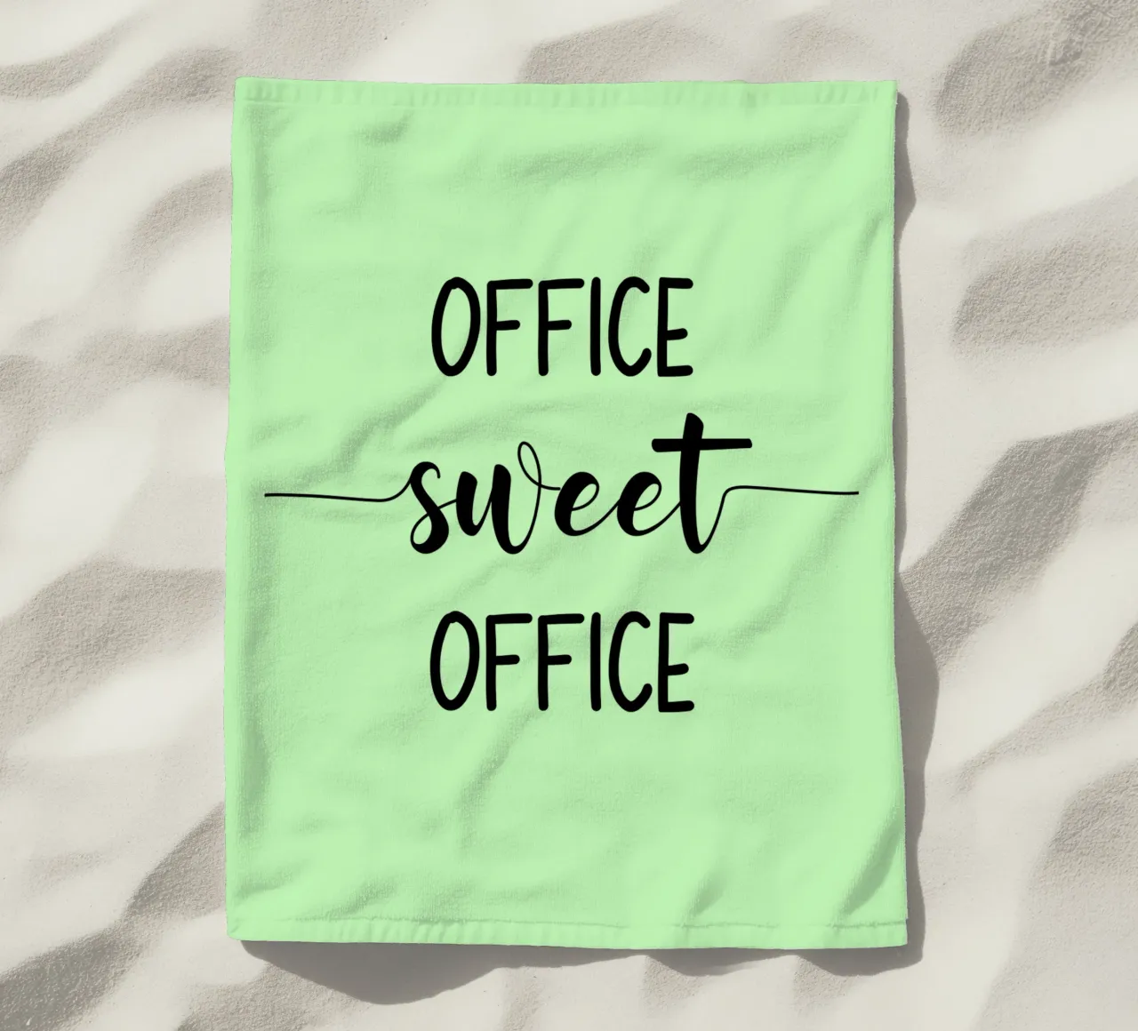 Office Sweet Office telo mare da Shark Printables