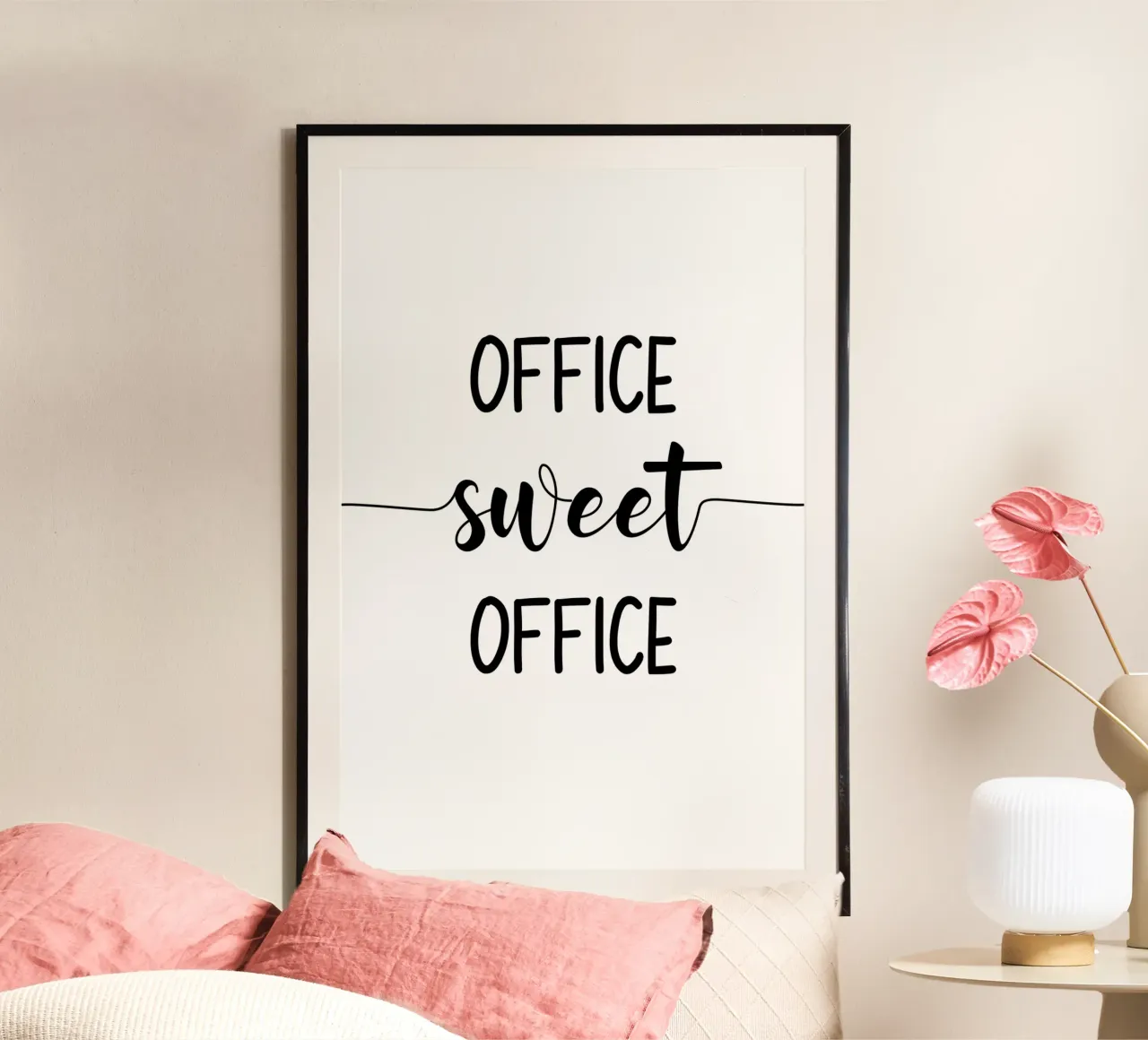 Office Sweet Office poster da Shark Printables