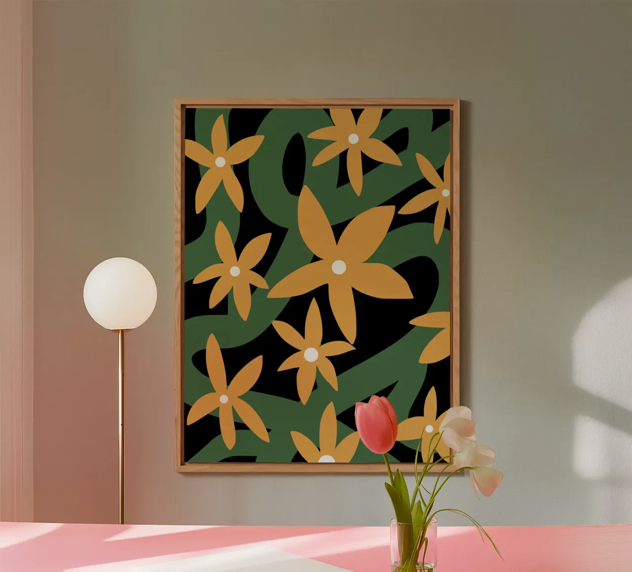 Vite a fiore di stella alluminio dibond da Little Dean