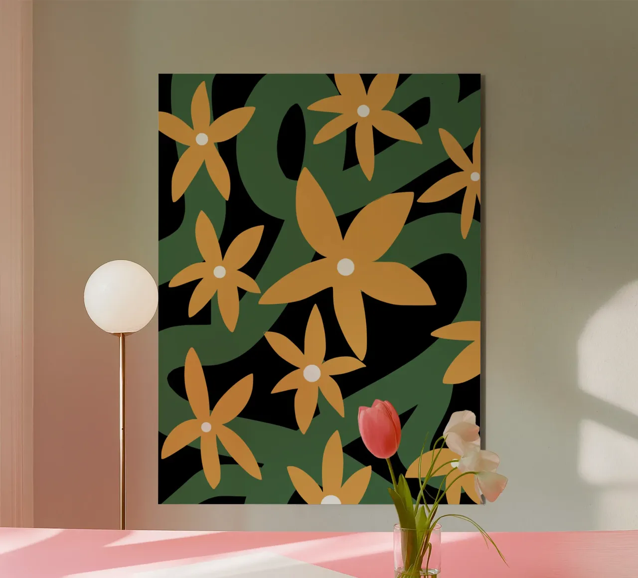 Vite a fiore di stella alluminio dibond da Little Dean