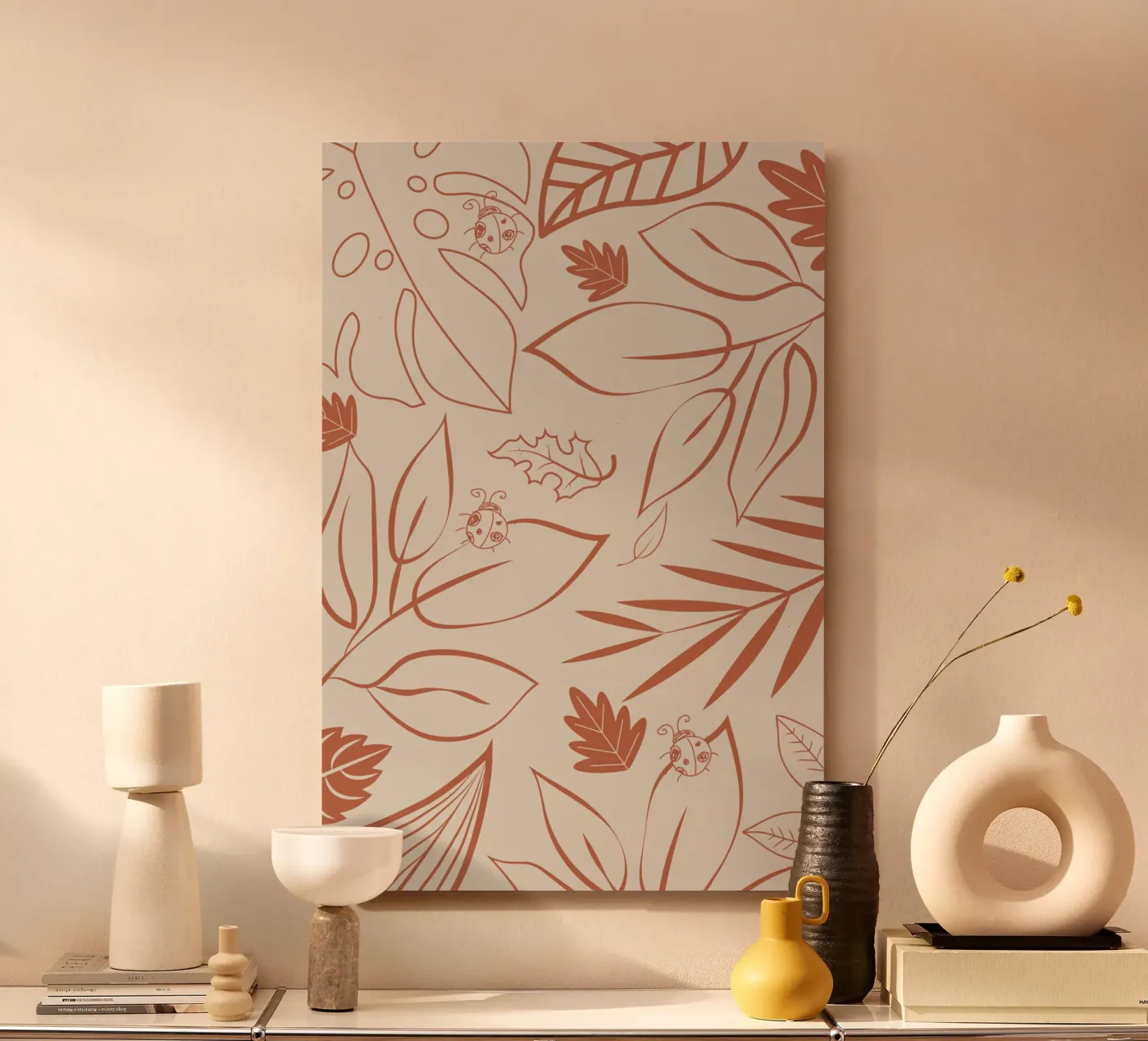 Jungle pattern alu-dibond by Little Dean