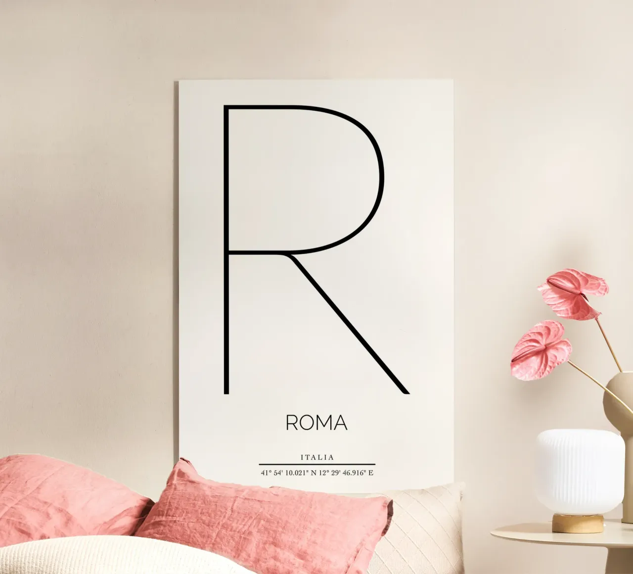 ROMA - bianco plexiglass da CityLights