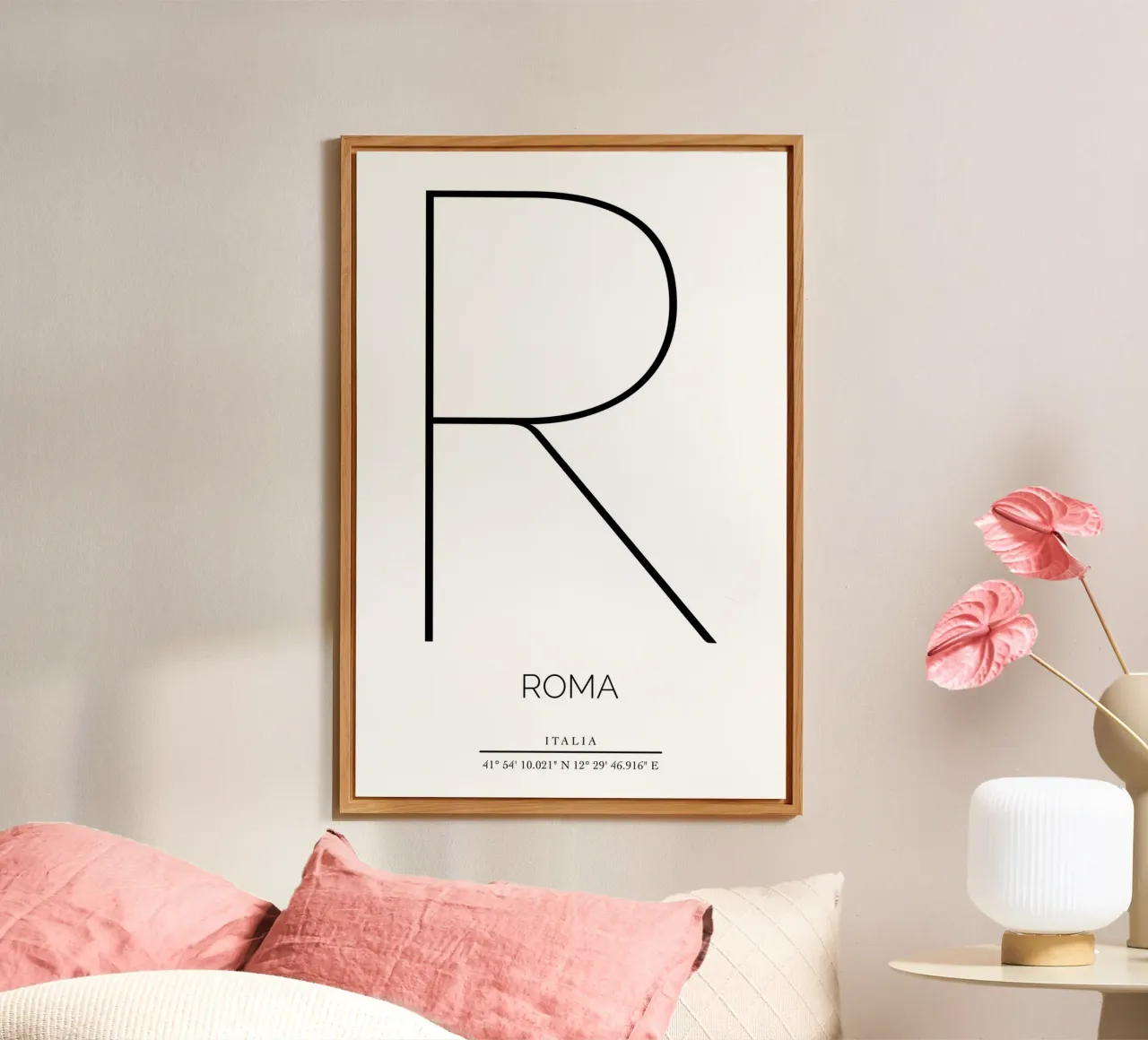 ROMA - bianco alluminio dibond da CityLights