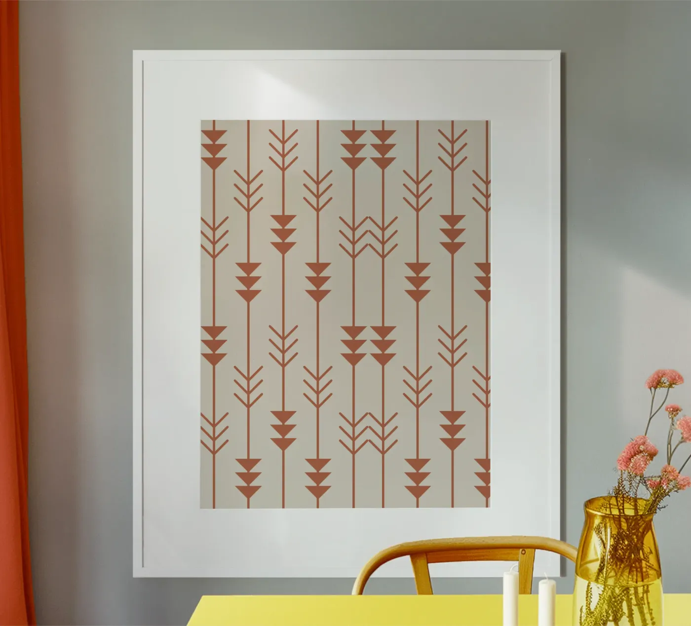 Arrow pattern hahnemühle by Little Dean