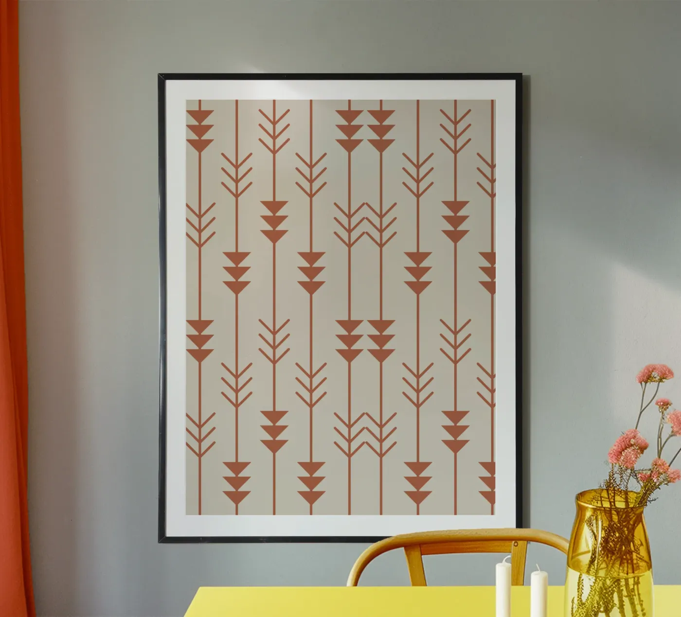 Arrow pattern hahnemühle by Little Dean