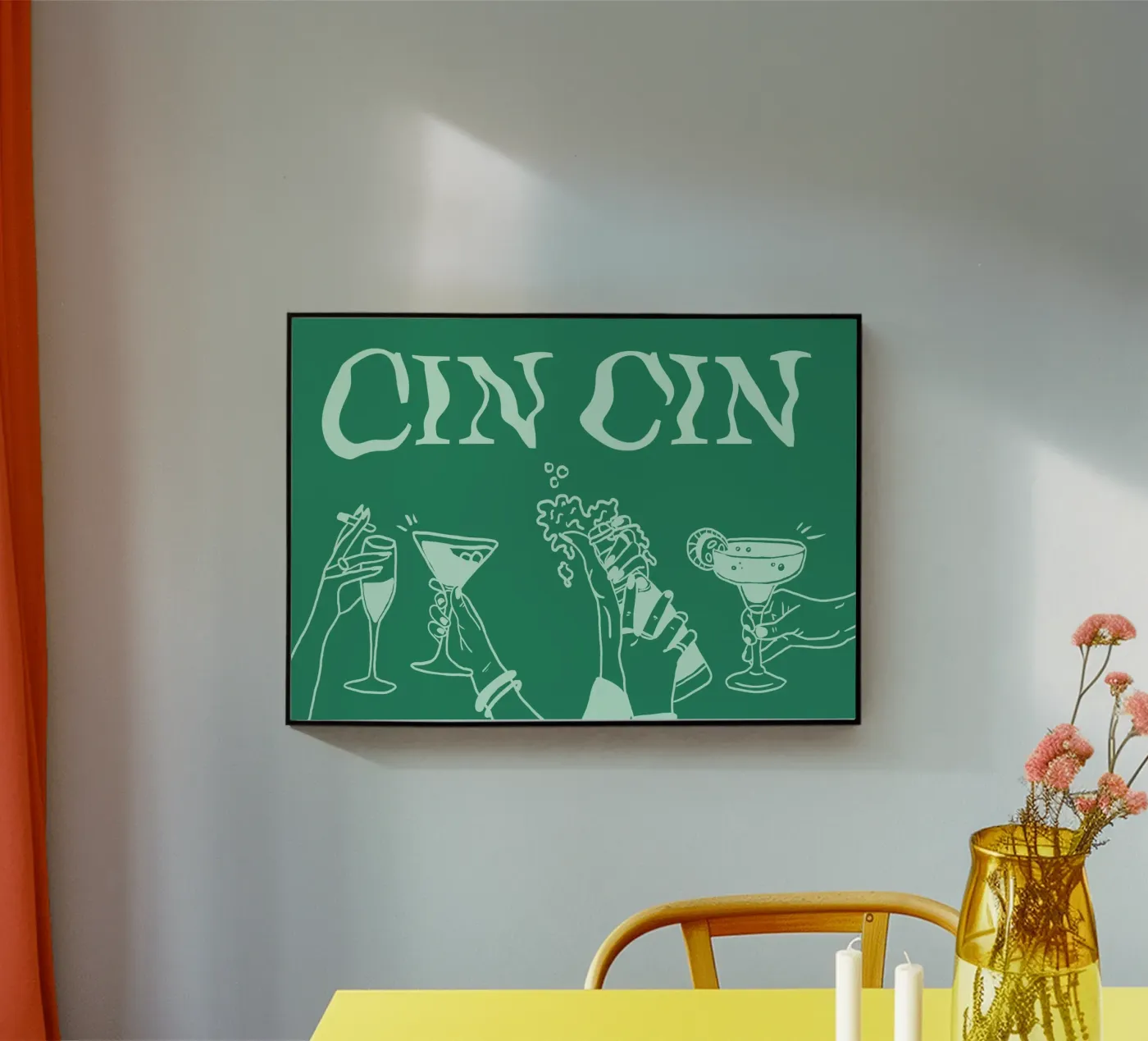 Cin Cin mint plexiglas de Happy Star Club