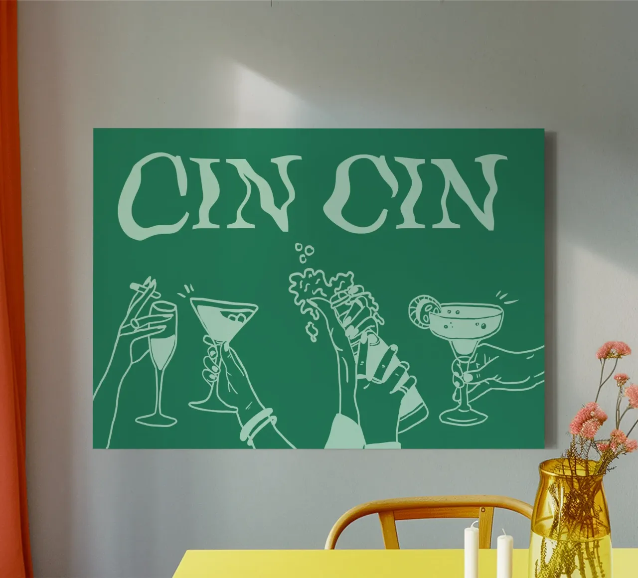 Cin Cin mint tela da Happy Star Club