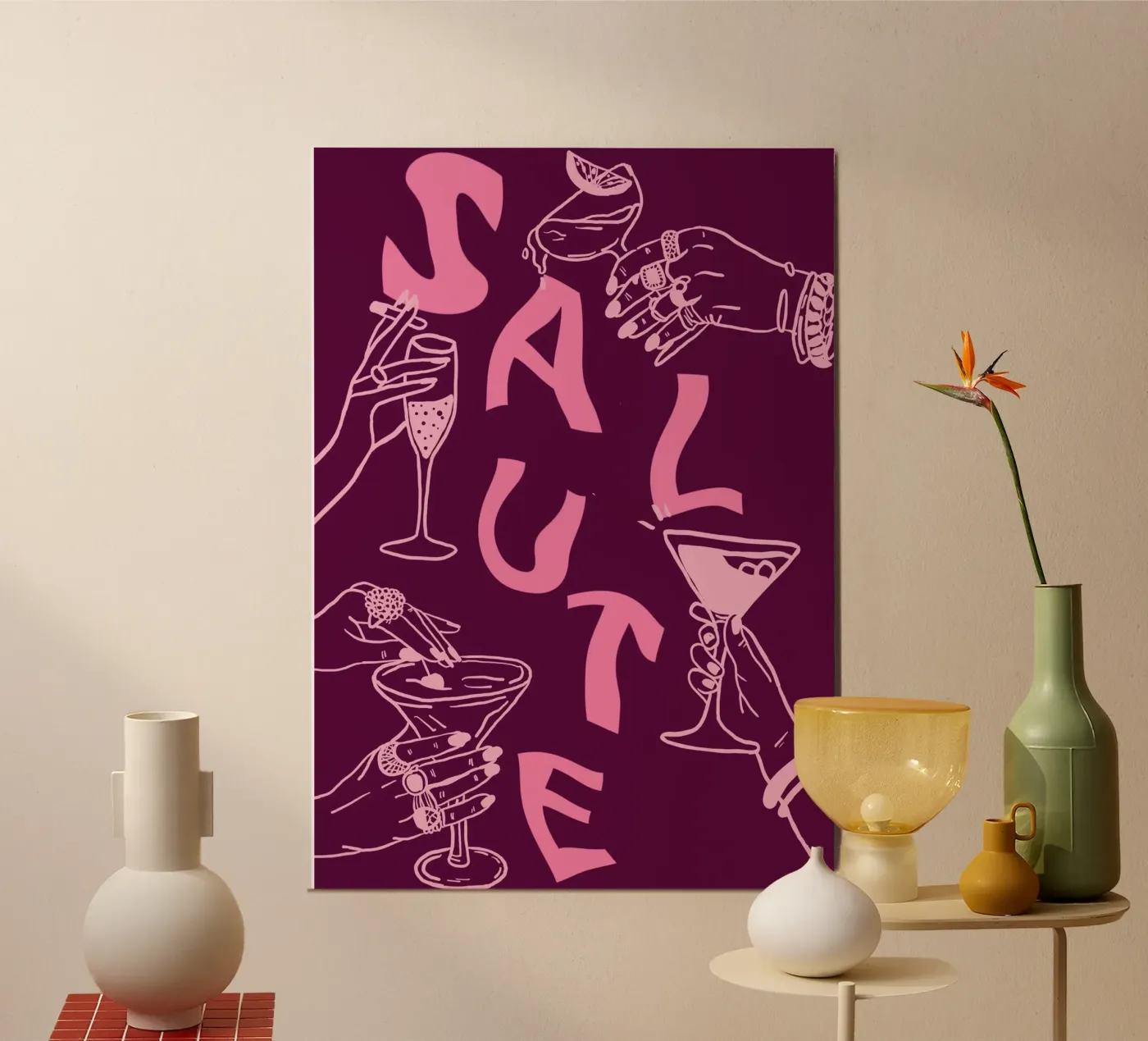 Salute poster de Happy Star Club