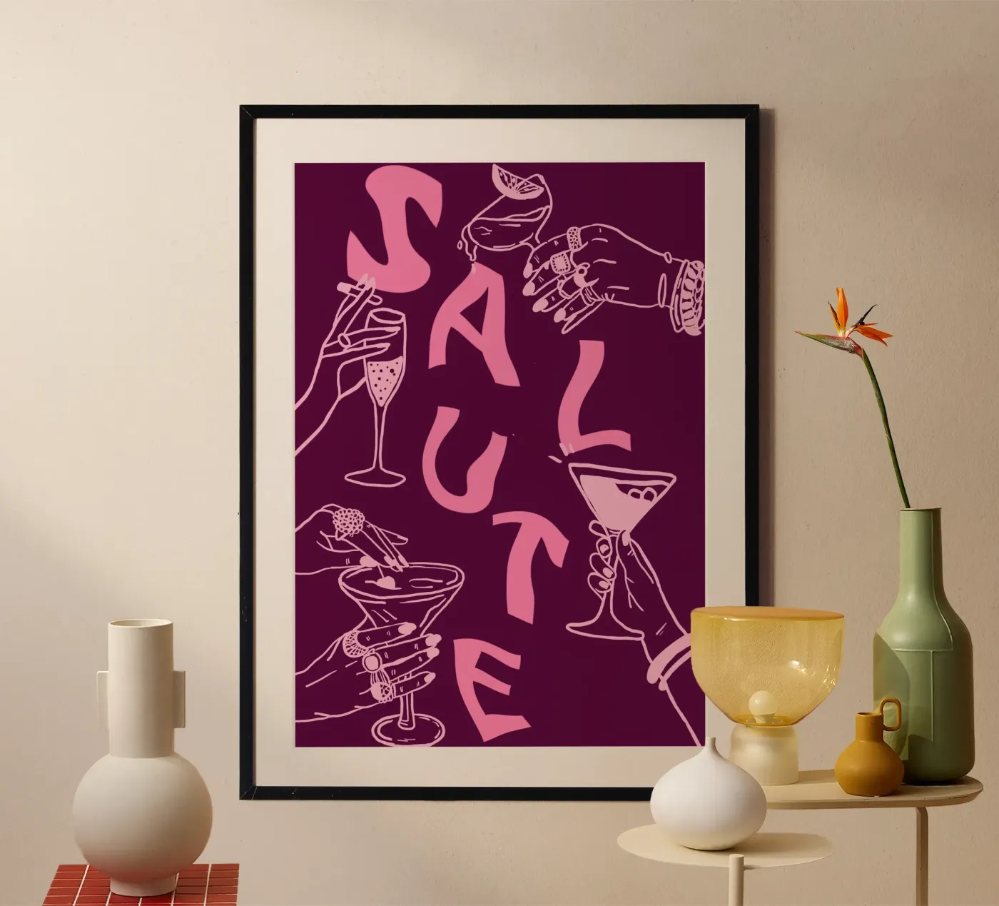 Salute poster de Happy Star Club