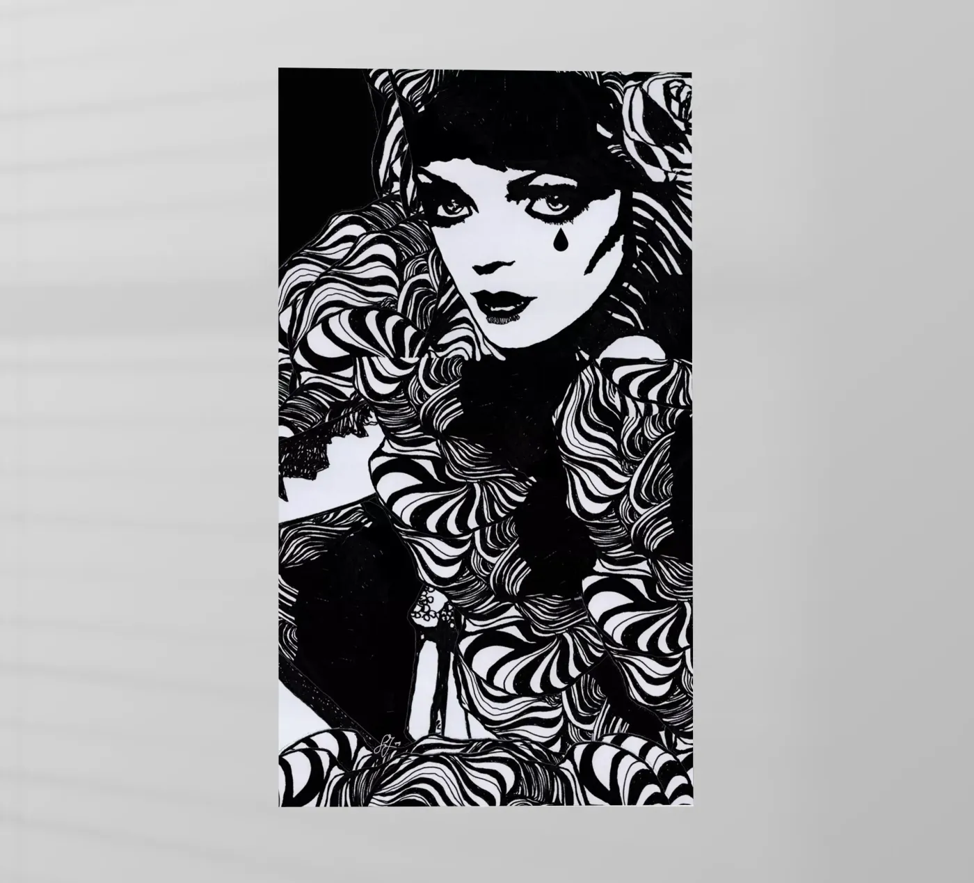 scheur backlit folie van k i m