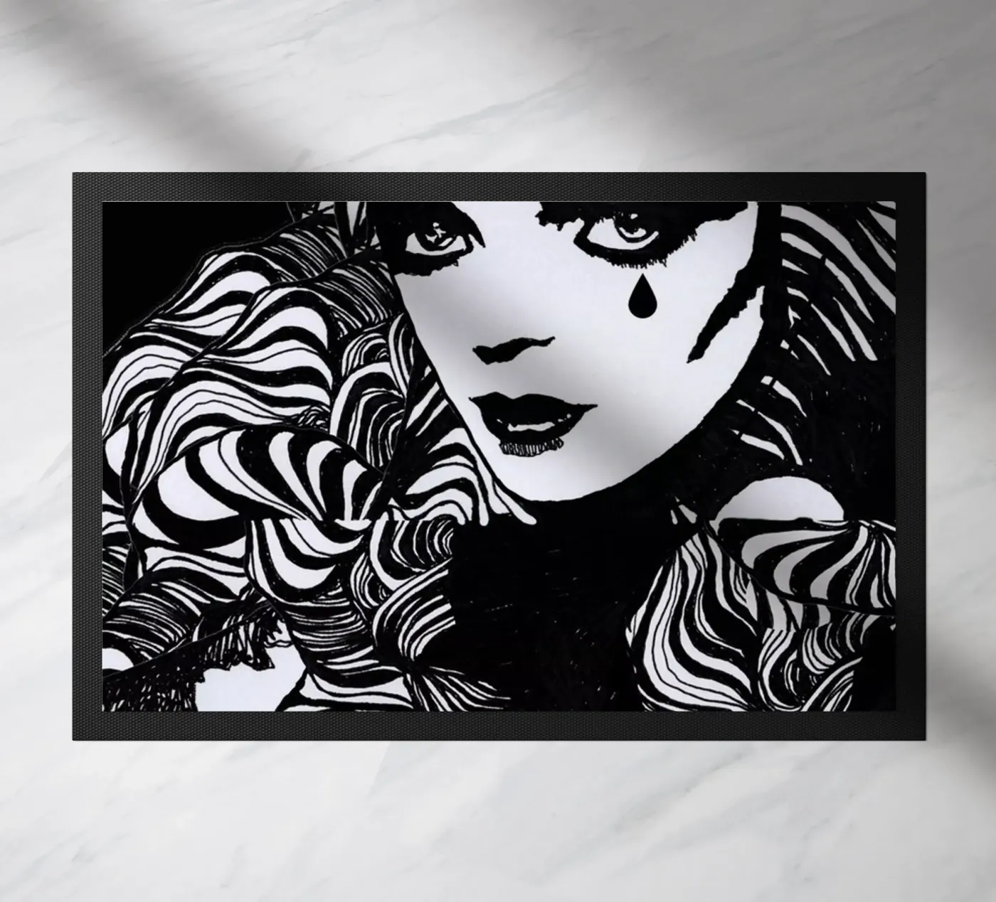 tear doormat by k i m