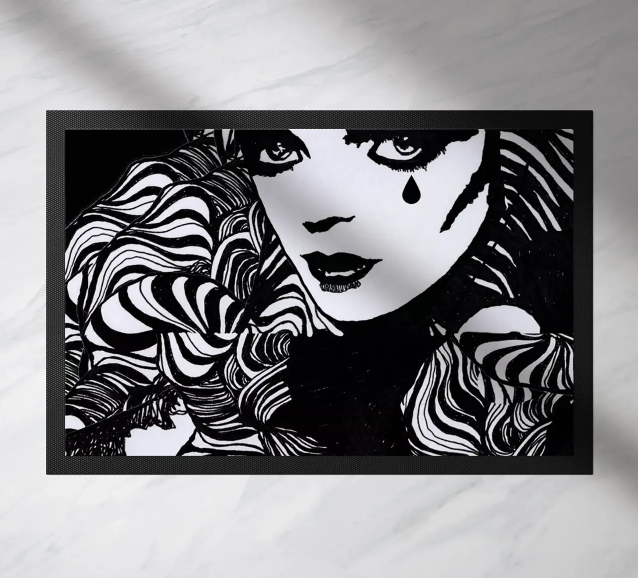 scheur deurmat van k i m