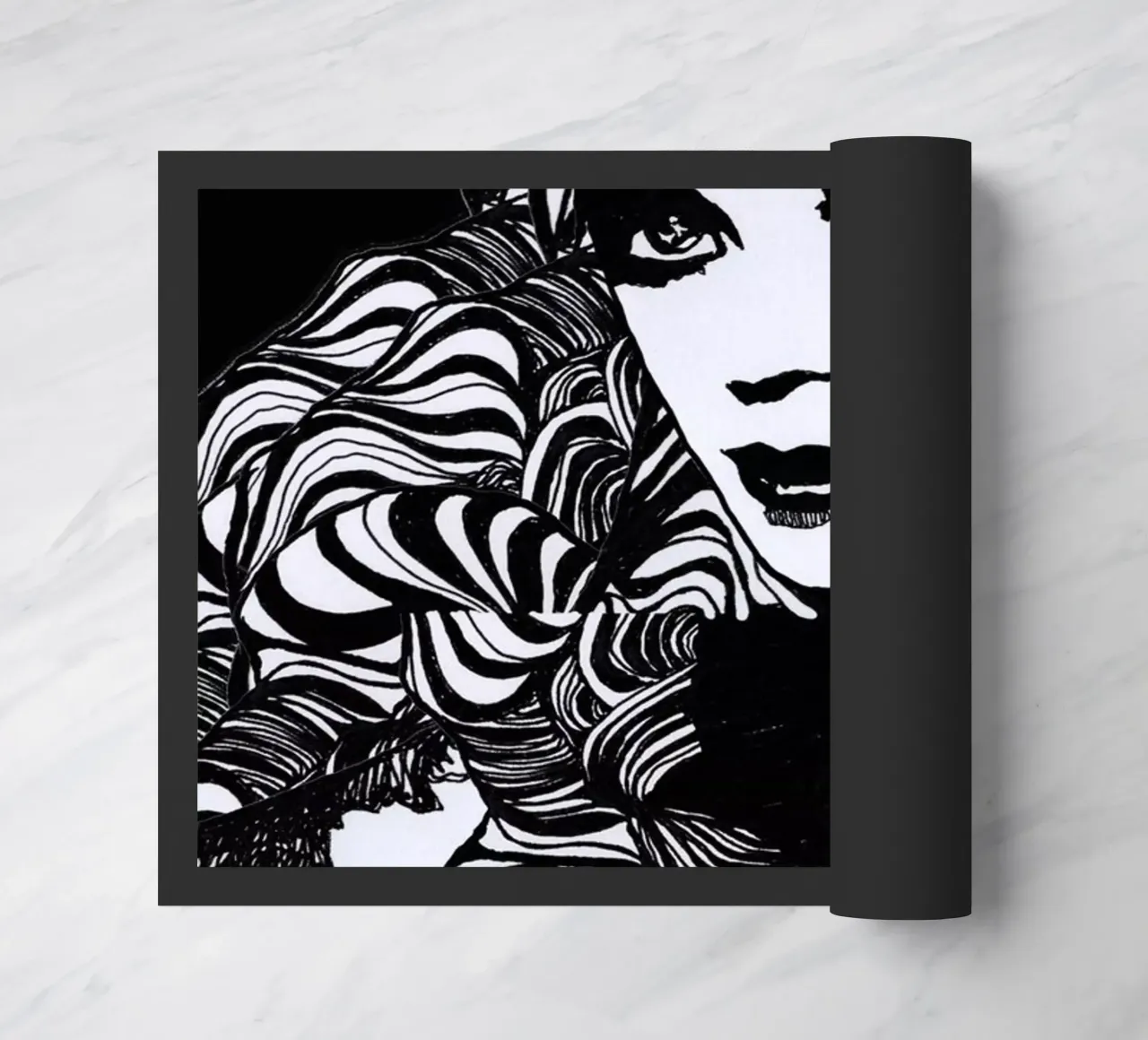 scheur deurmat van k i m