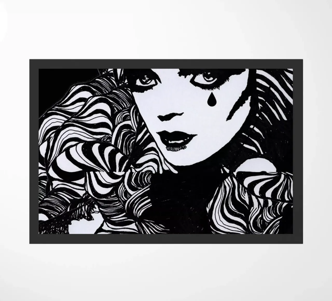 scheur deurmat van k i m