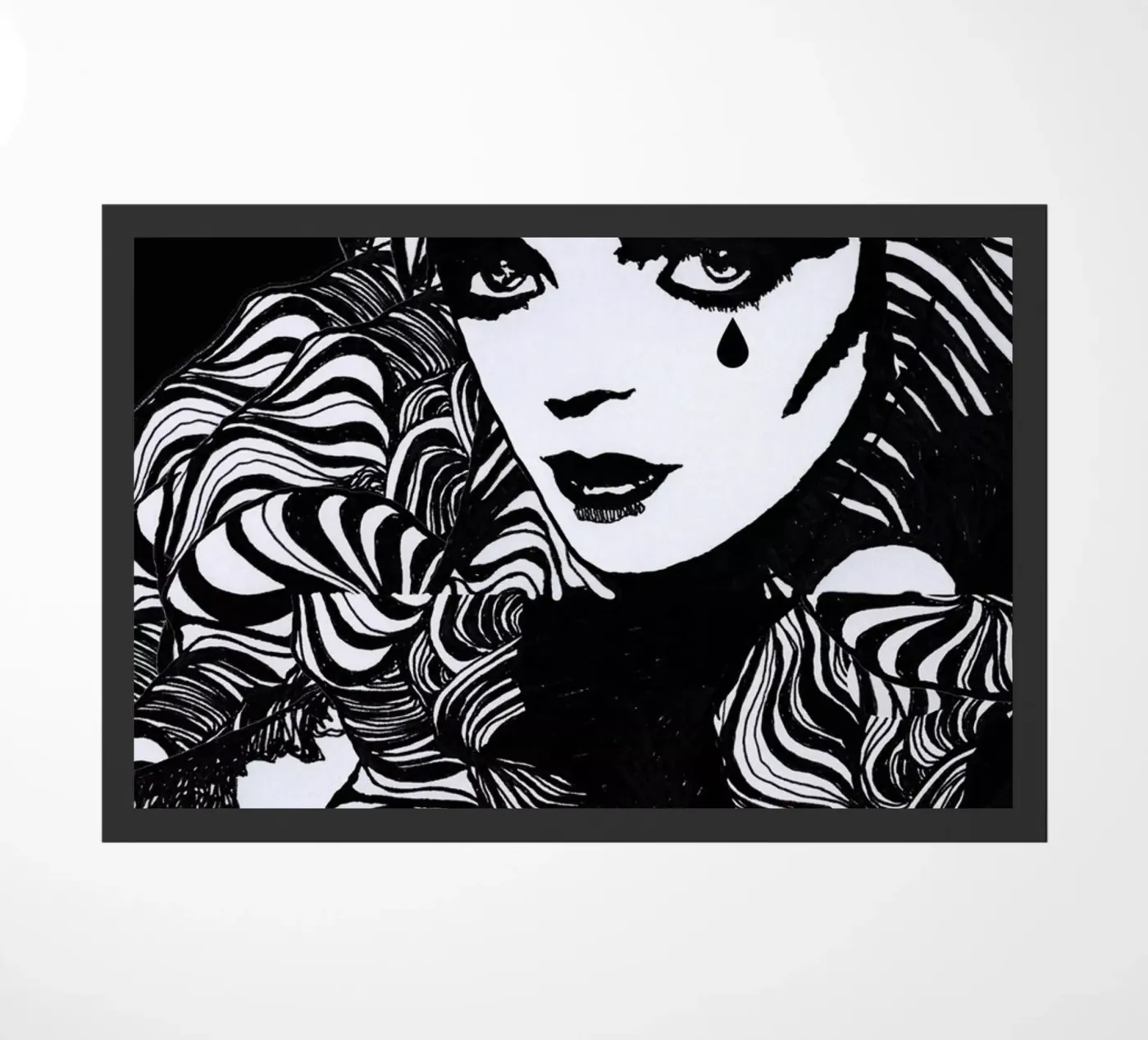 tear doormat by k i m