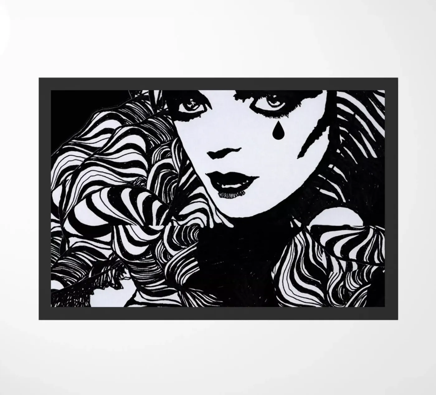 tear doormat by k i m