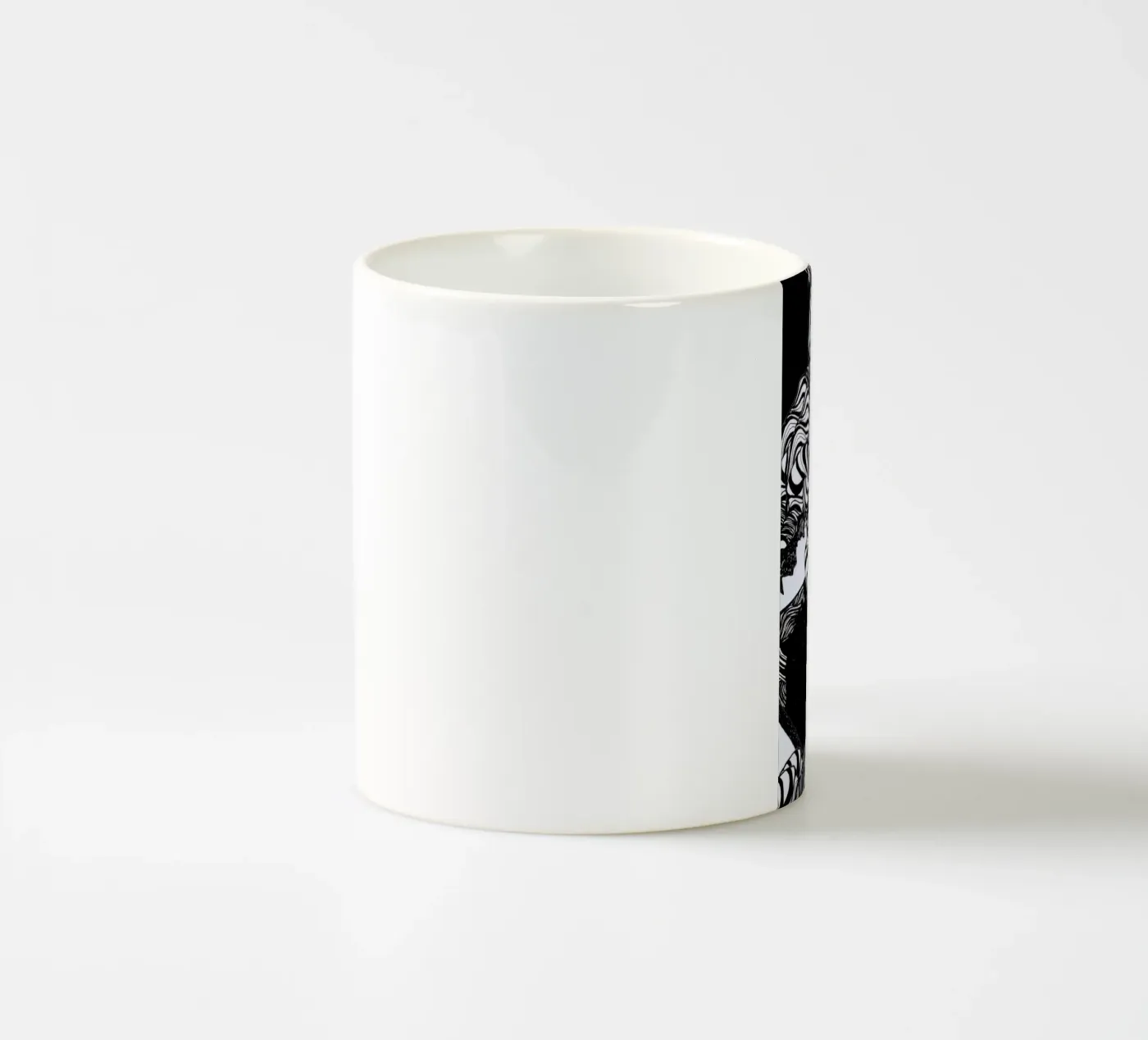 tear ceramic mug by k i m