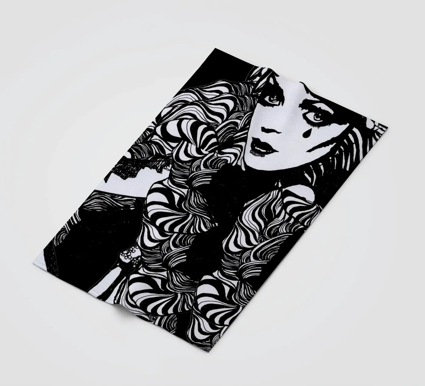 Träne Fleecedecke von k i m