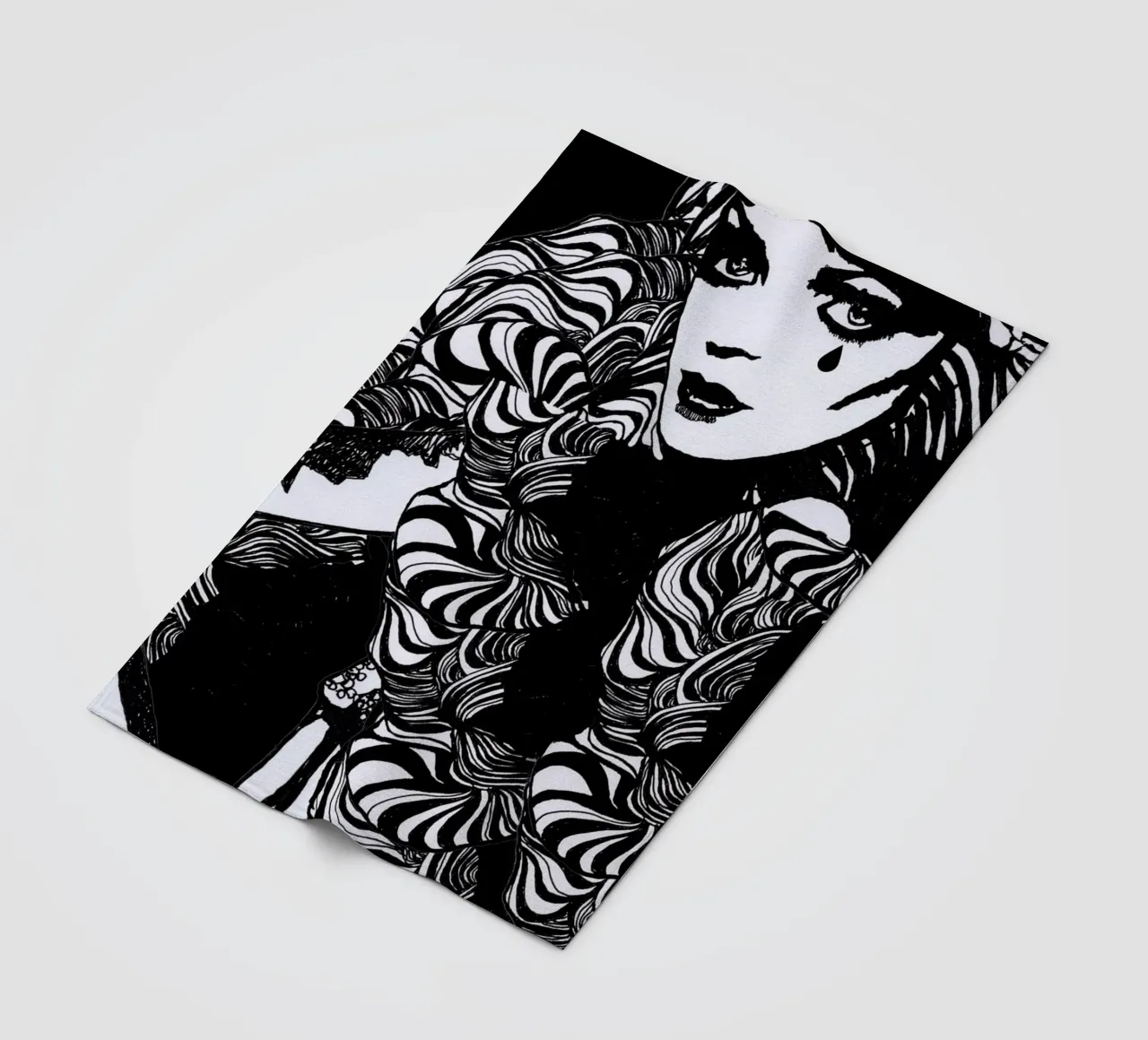 Träne Fleecedecke von k i m