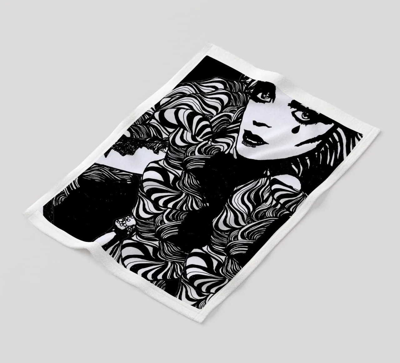 Träne Fleecedecke von k i m