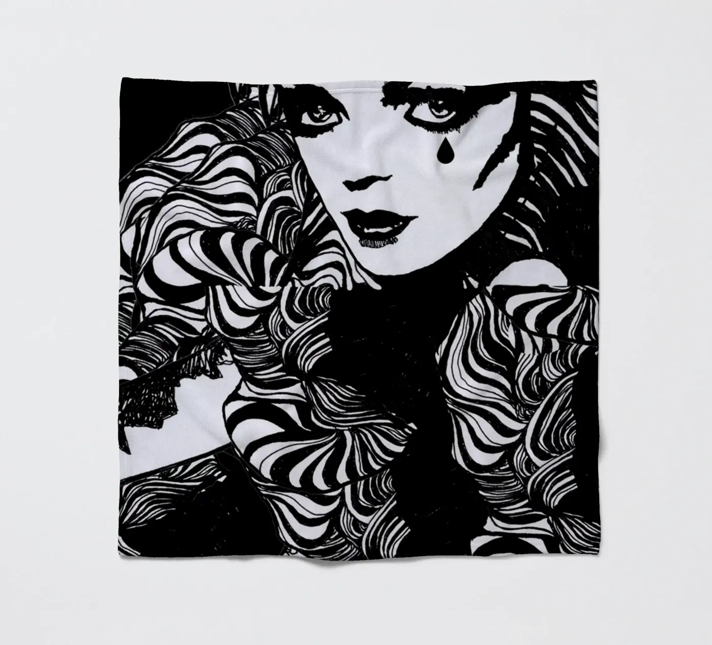 Träne Fleecedecke von k i m