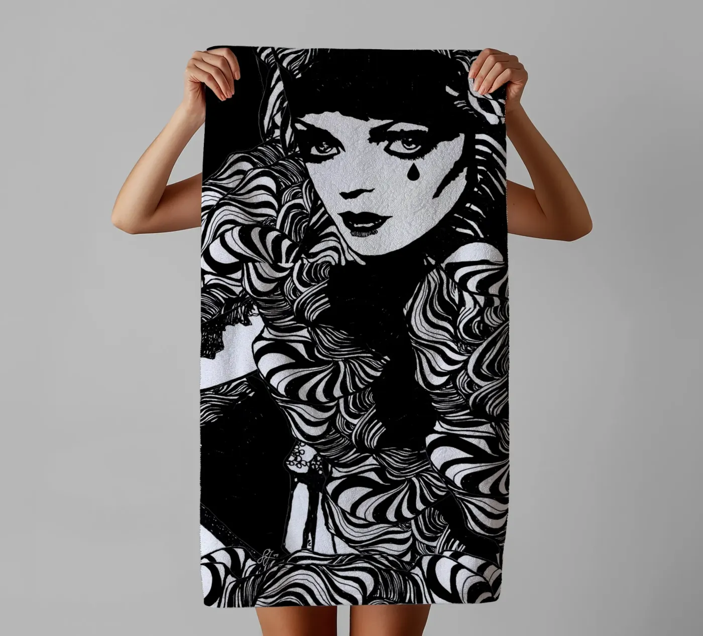 scheur badhanddoek van k i m