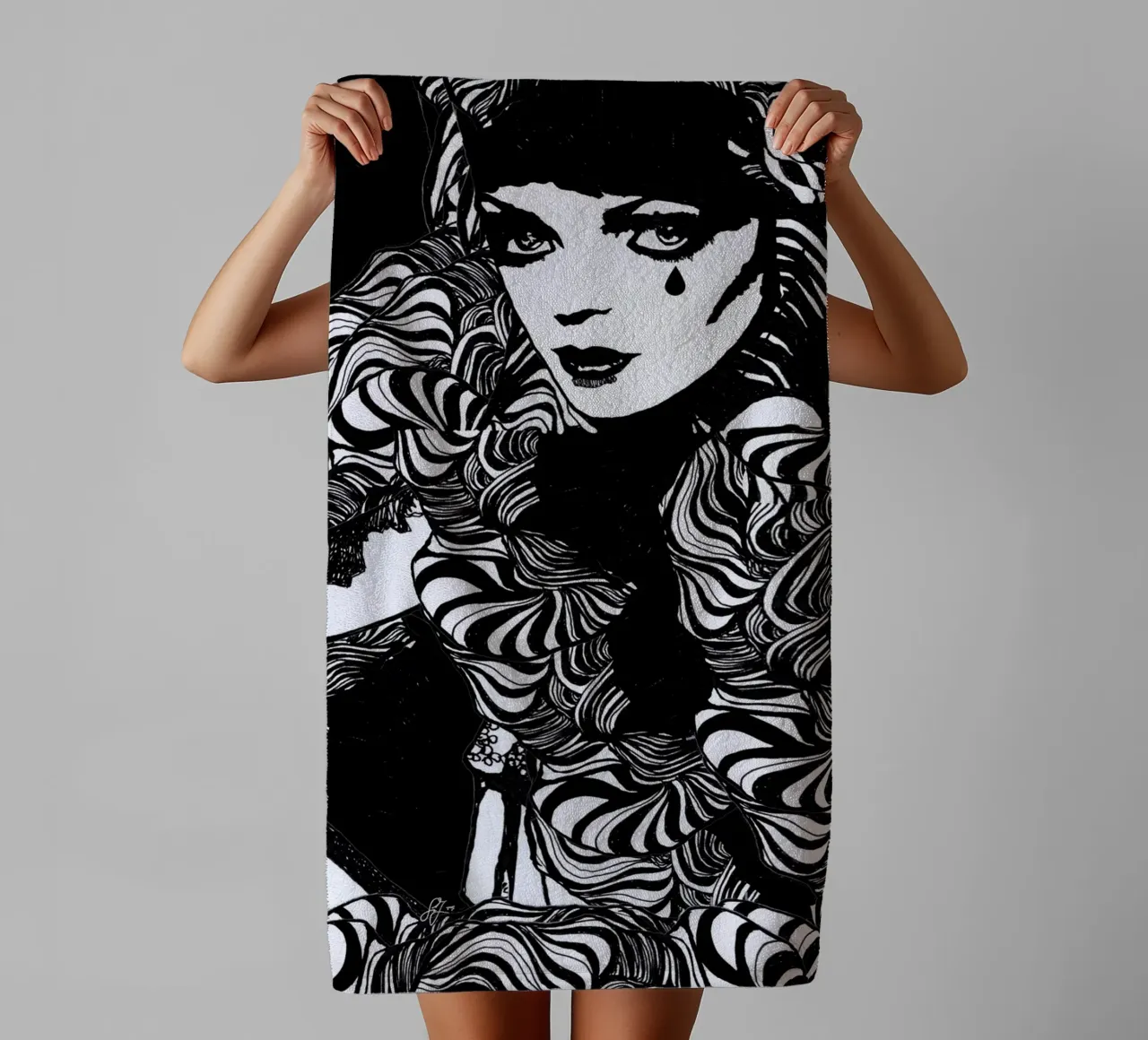 scheur badhanddoek van k i m