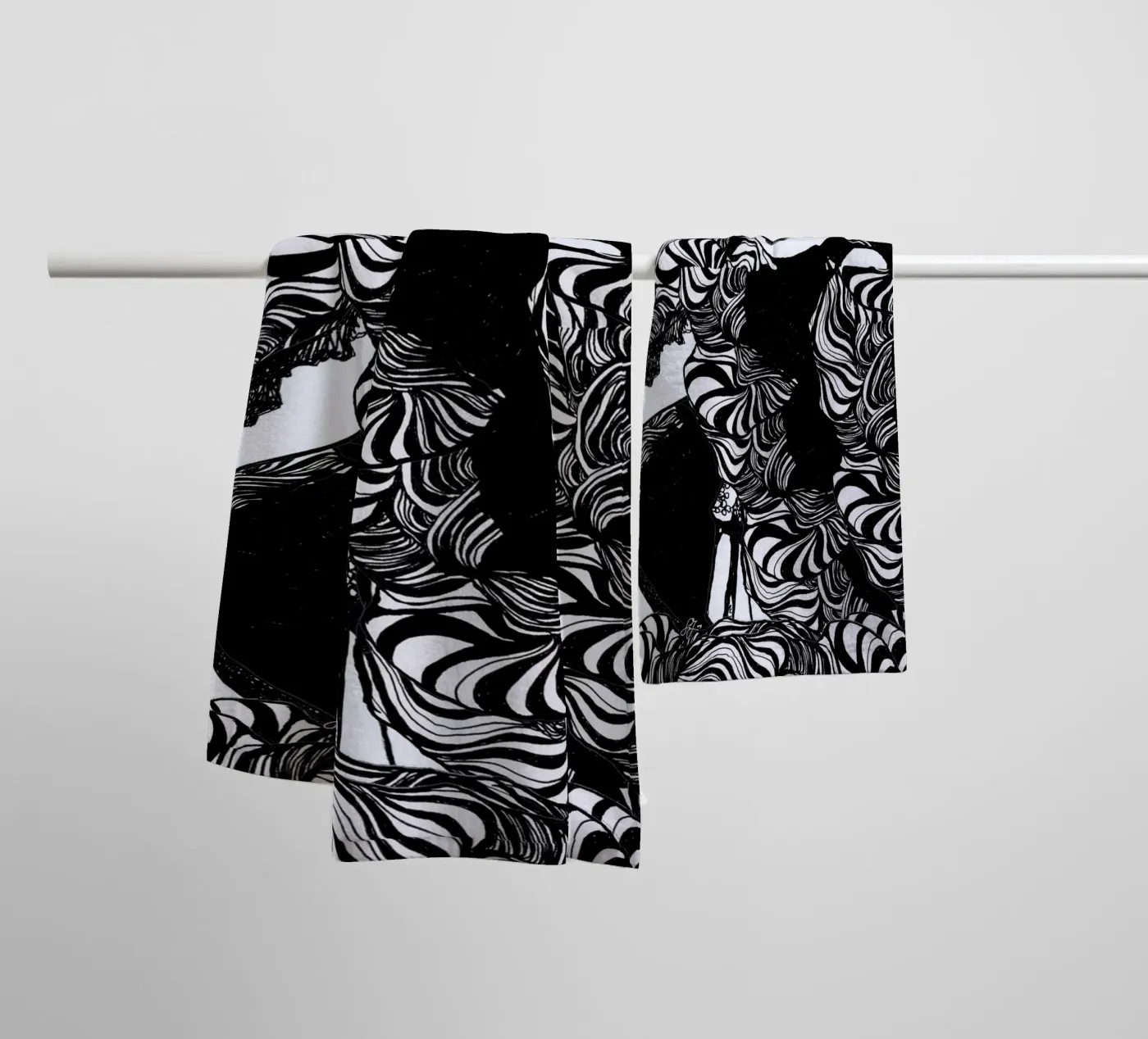 scheur badhanddoek van k i m