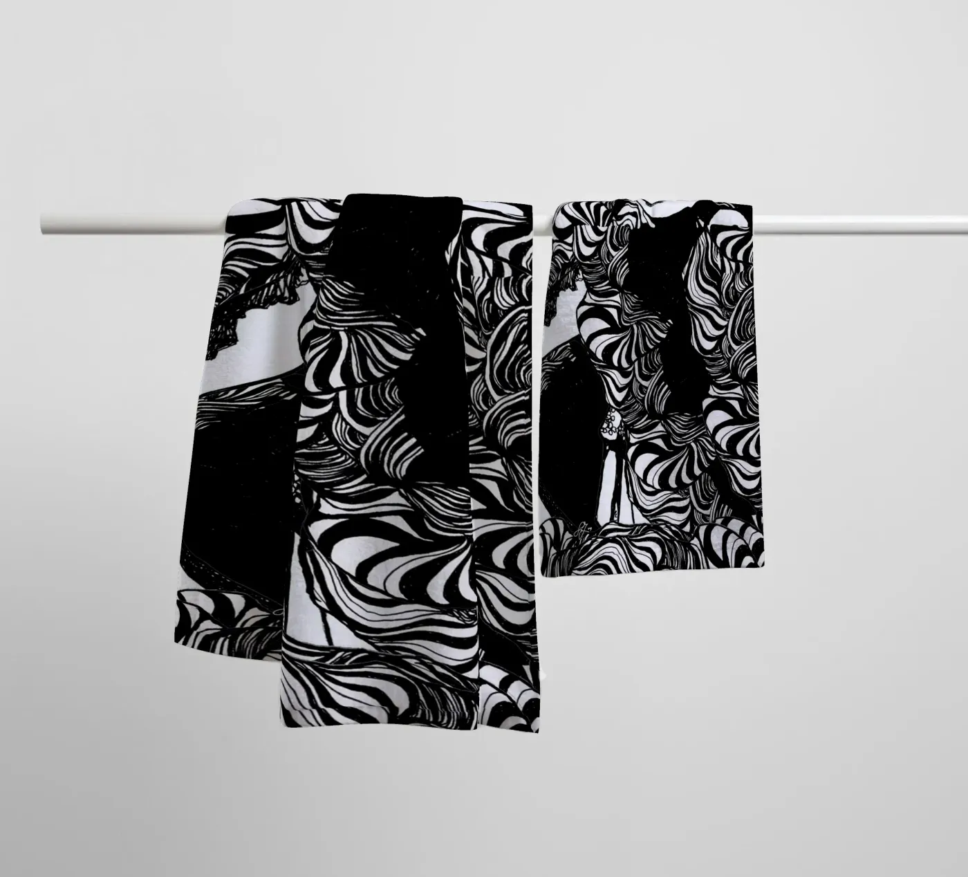 scheur badhanddoek van k i m
