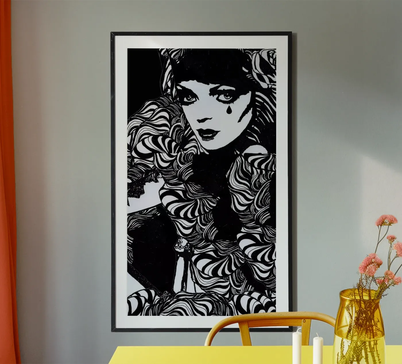 tear poster by k i m