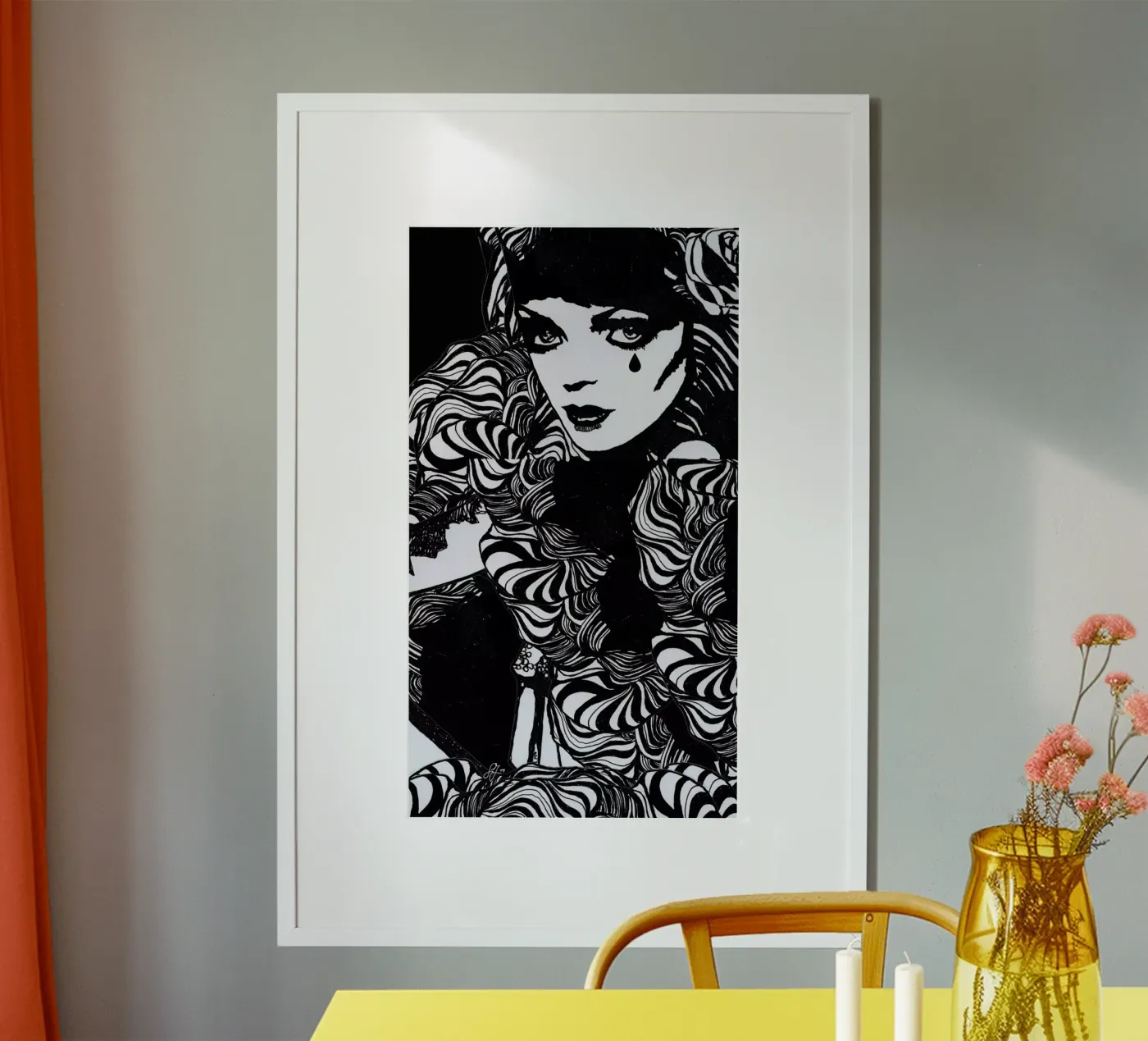 déchirure poster de k i m