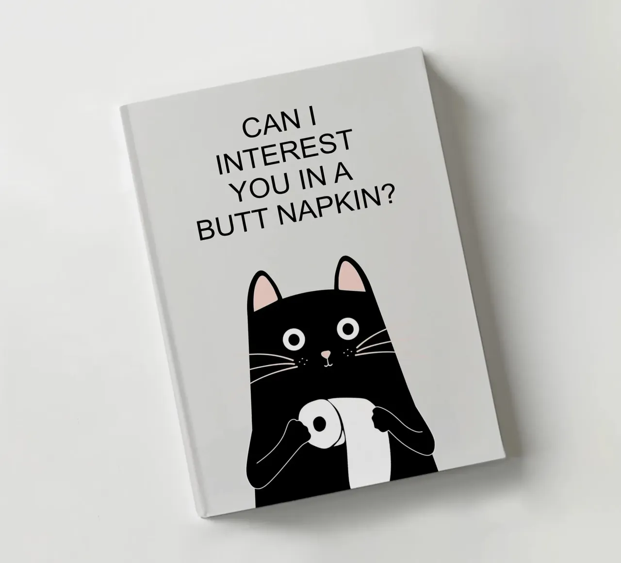 Gatto tovagliolo diario da Damion Francis
