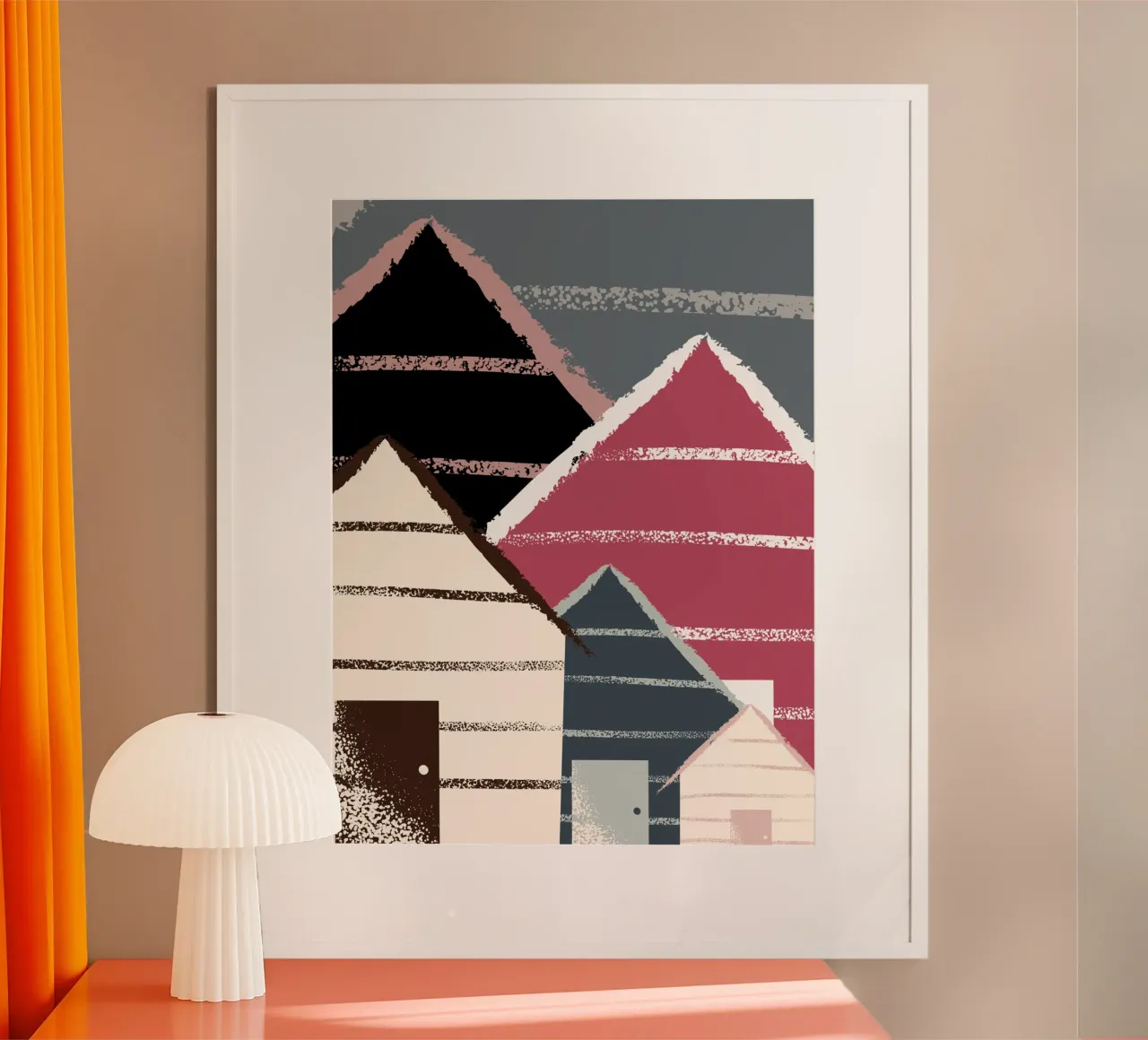 Huisje poster van Little Dean