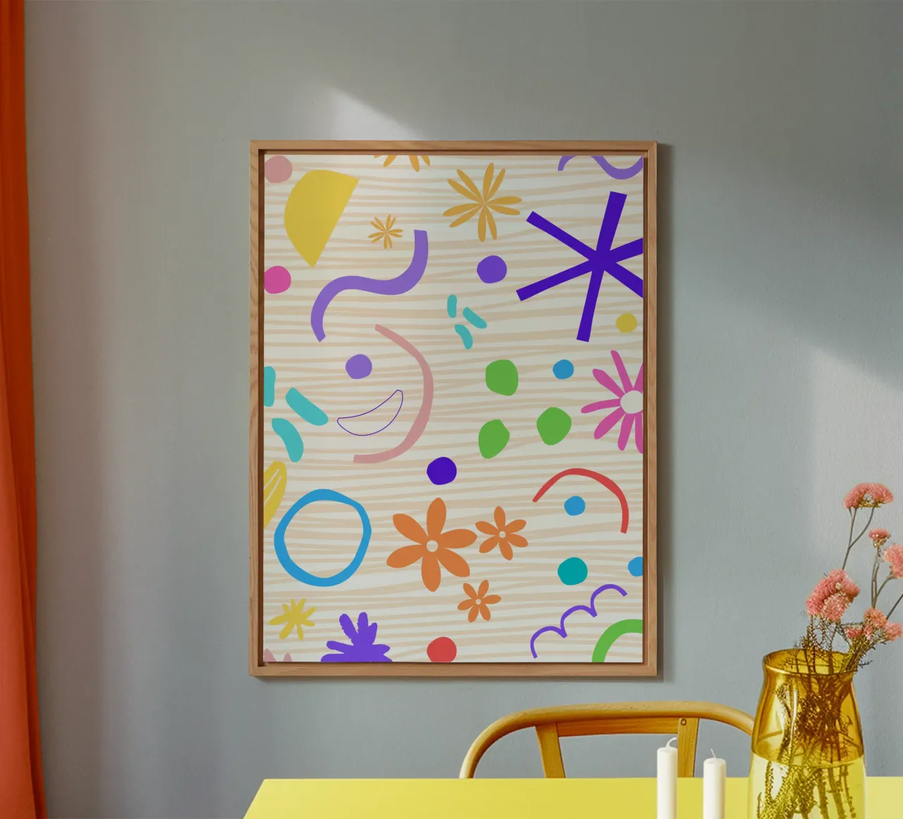 Spruzzi di colore alluminio dibond da Little Dean