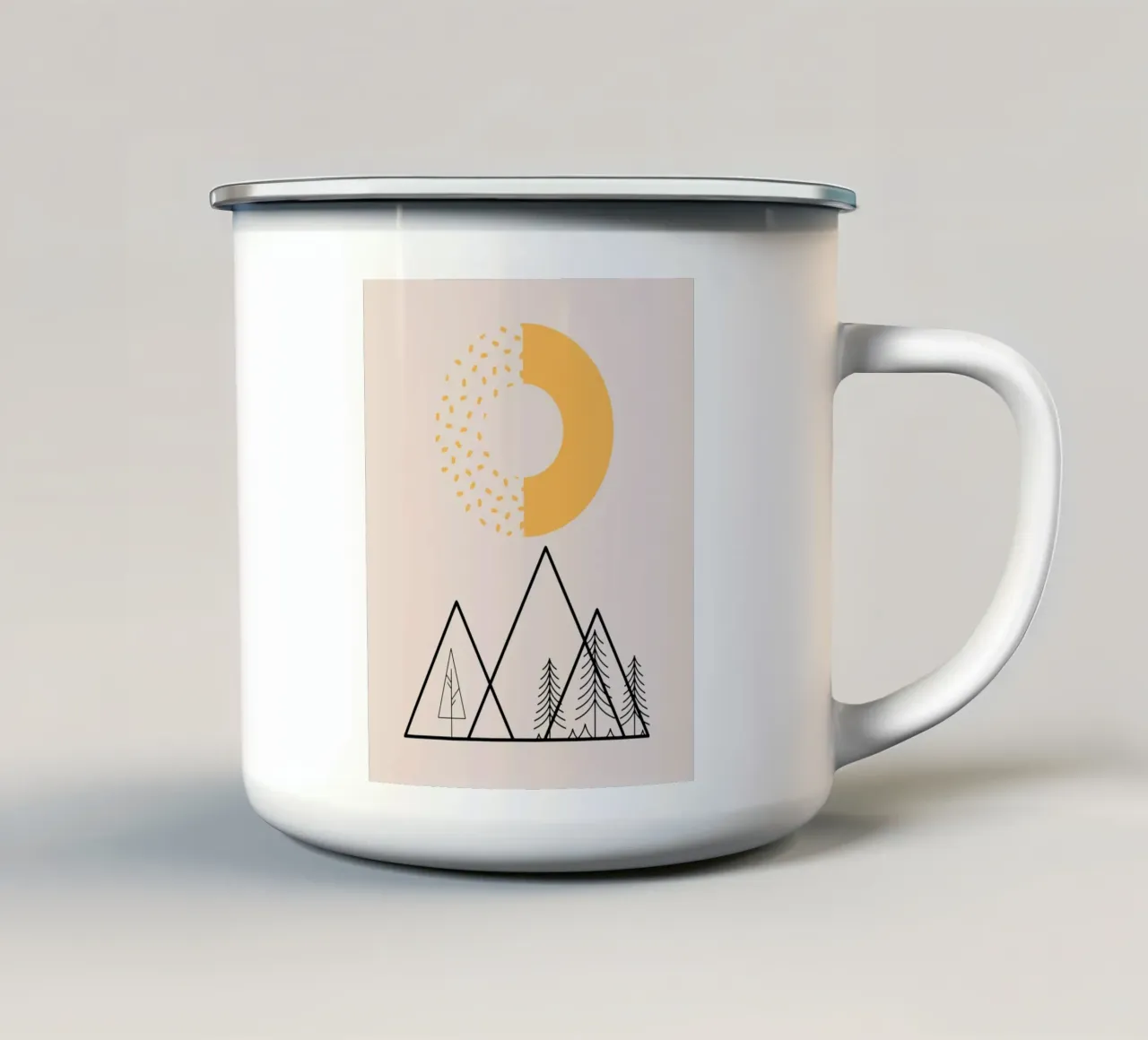 Campo notturno tazza in smalto da Little Dean