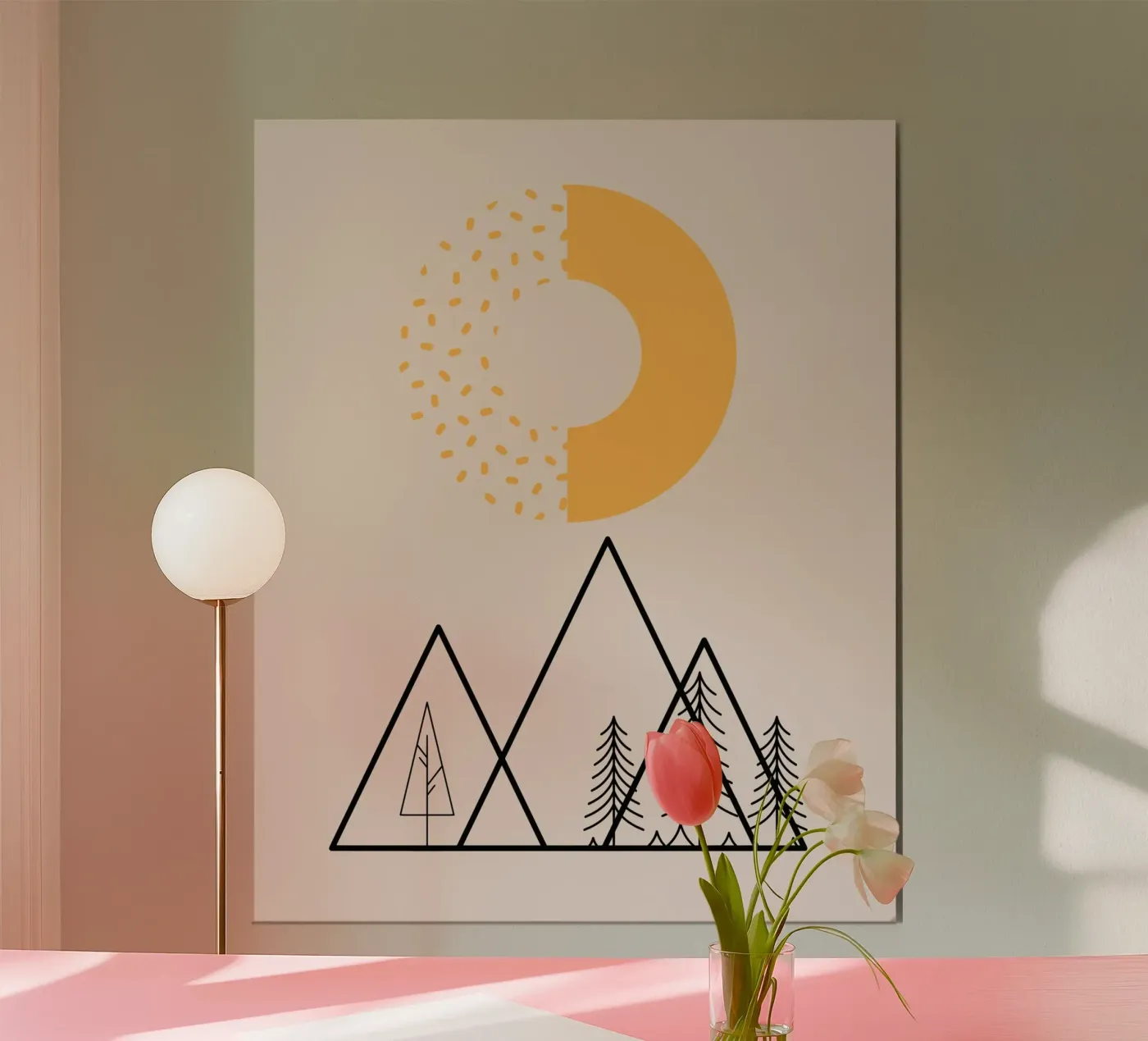 Night camp poster by Little Dean