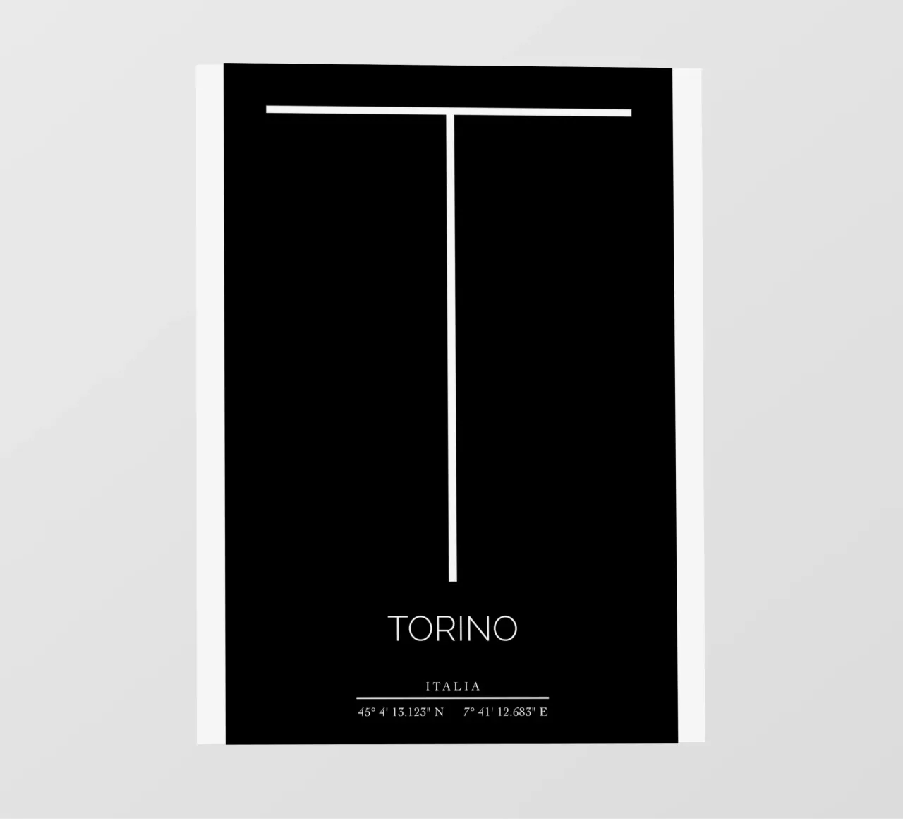 TORINO - nero telo in pvc da CityLights