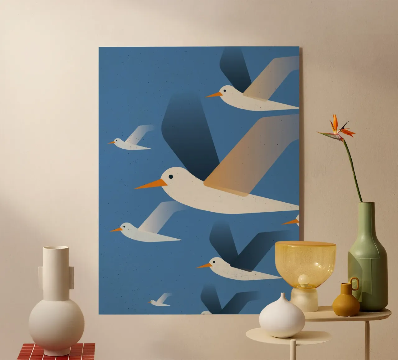 Möwen im Flug plexiglass da DARIA IVANOVNA