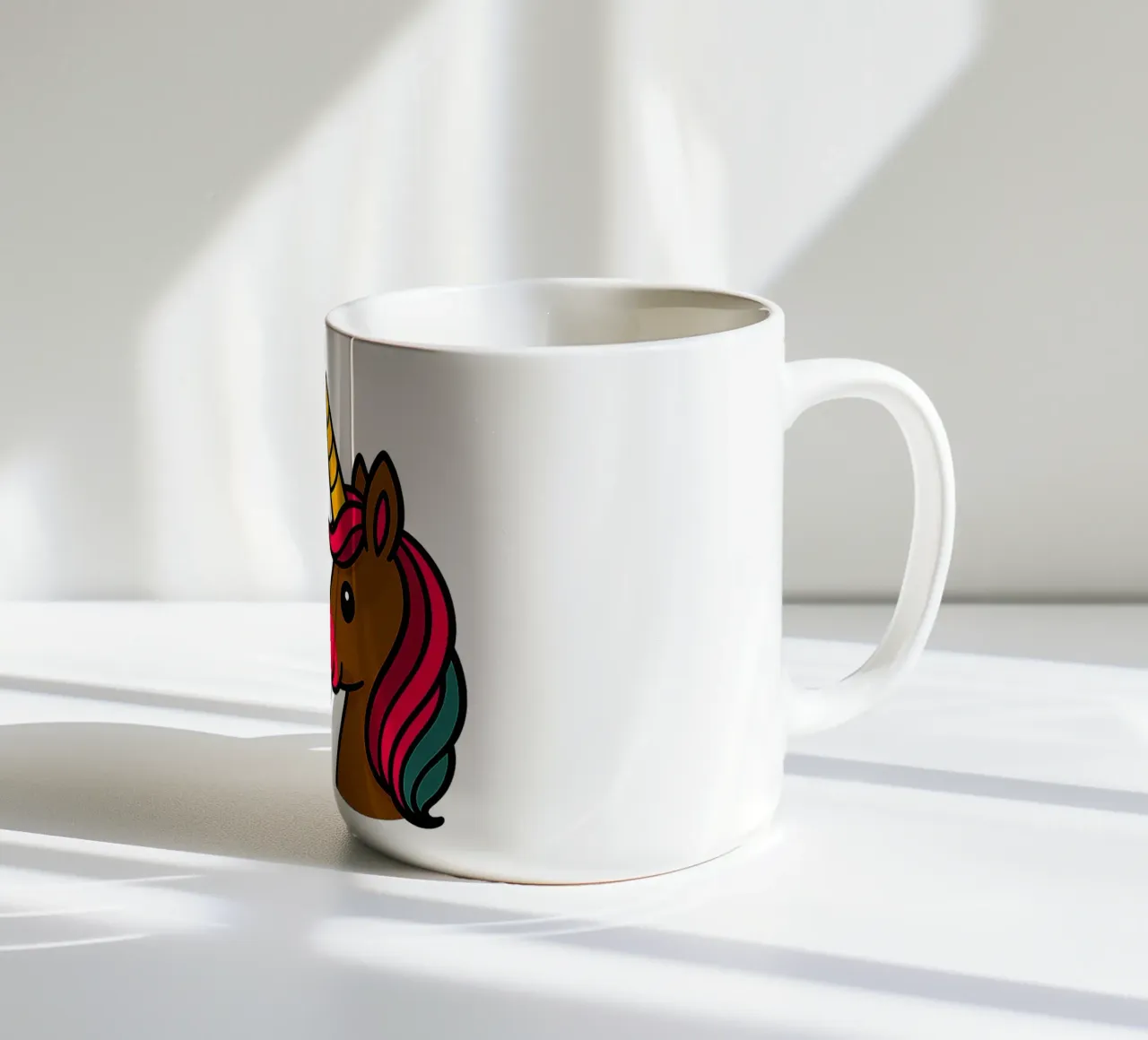 Einhorn & Alien tazza in ceramica da Vintage Van Gogh