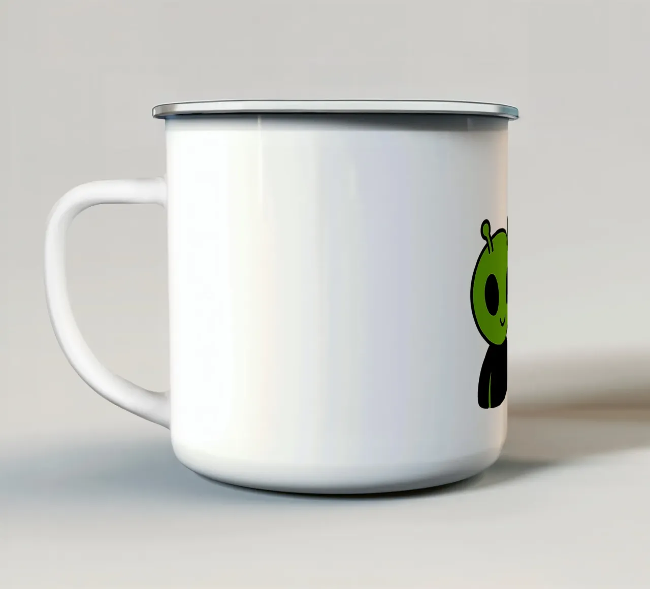 Einhorn & Alien tazza in smalto da Vintage Van Gogh