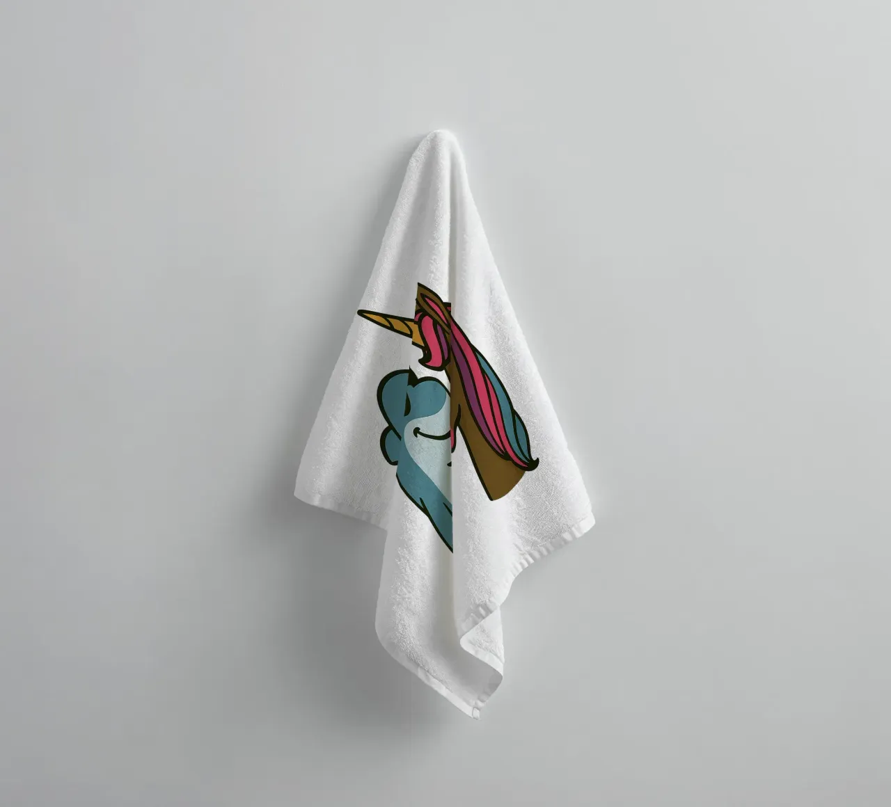 Einhorn & Delfin asciugamano da bagno da Vintage Van Gogh