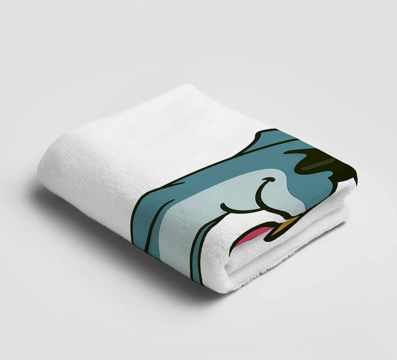 Einhorn & Delfin asciugamano da bagno da Vintage Van Gogh