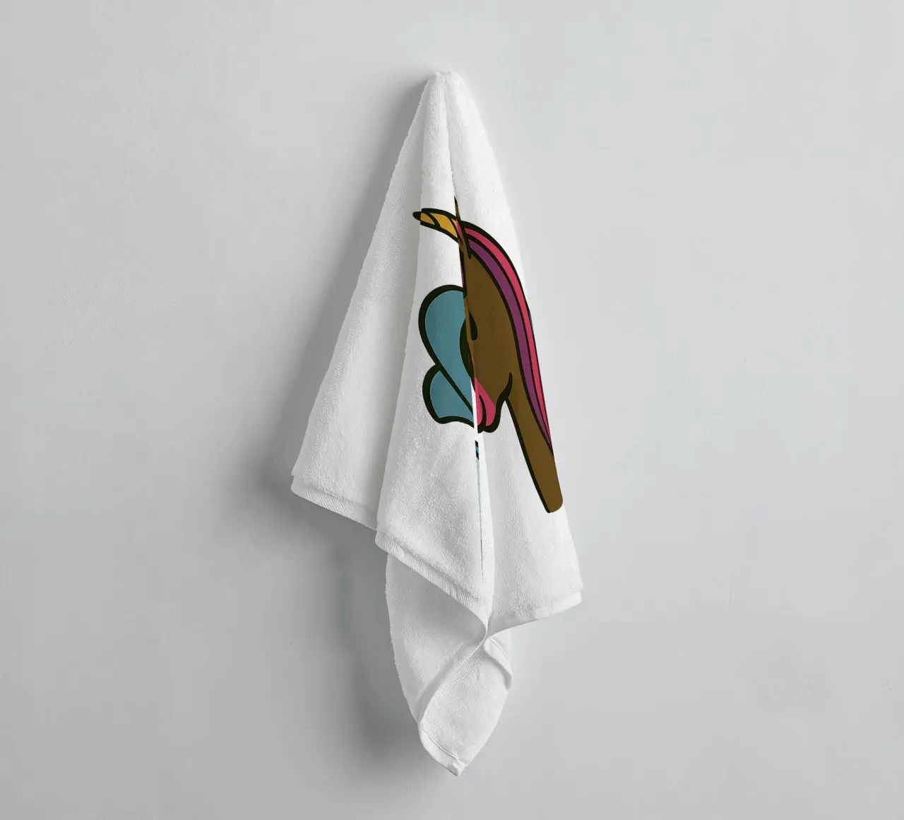 Einhorn & Delfin asciugamano da bagno da Vintage Van Gogh