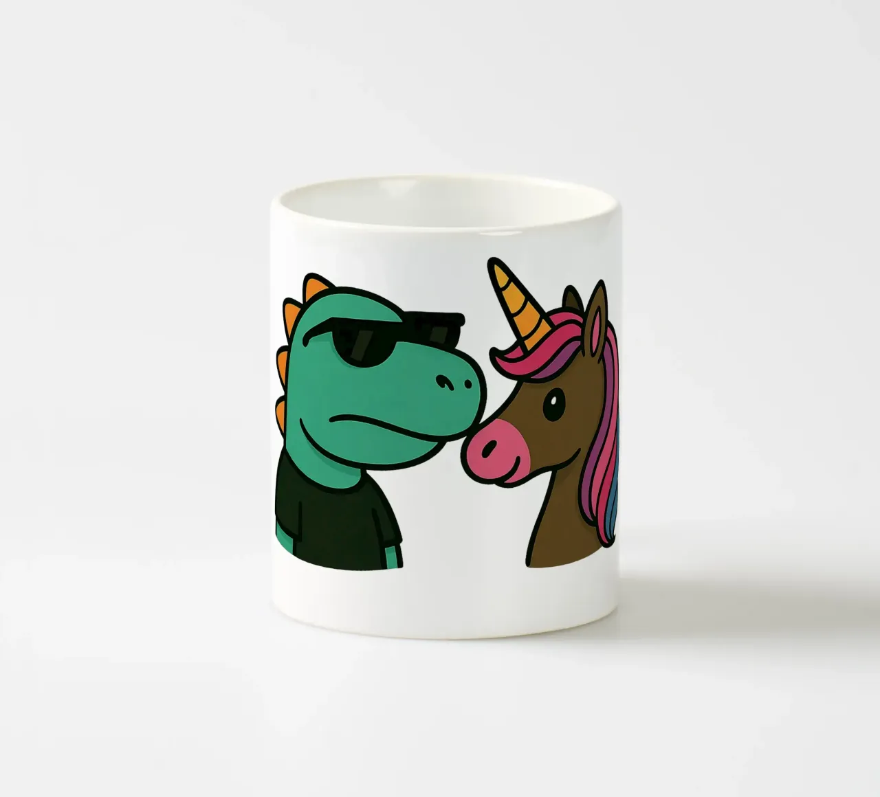 Einhorn & Dino tazza in ceramica da Vintage Van Gogh