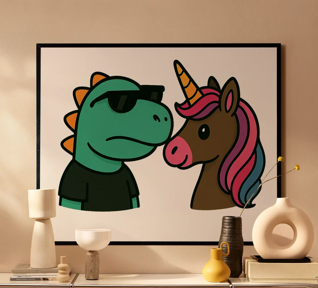 Einhorn & Dino carta hahnemühle da Vintage Van Gogh