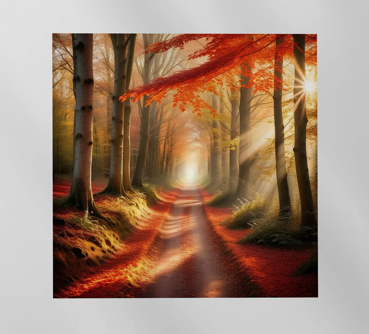 Percorso_bosco_autunno_7 pellicola backlit da Fantasie & Mystikwelten by LK