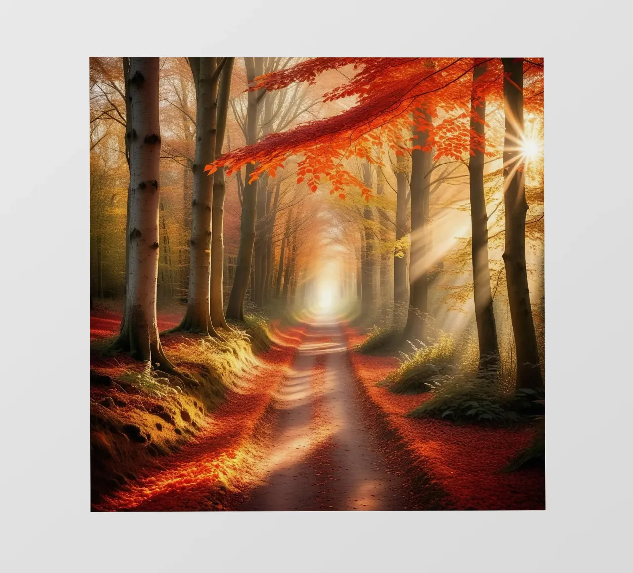 Percorso_bosco_autunno_7 pellicola backlit da Fantasie & Mystikwelten by LK