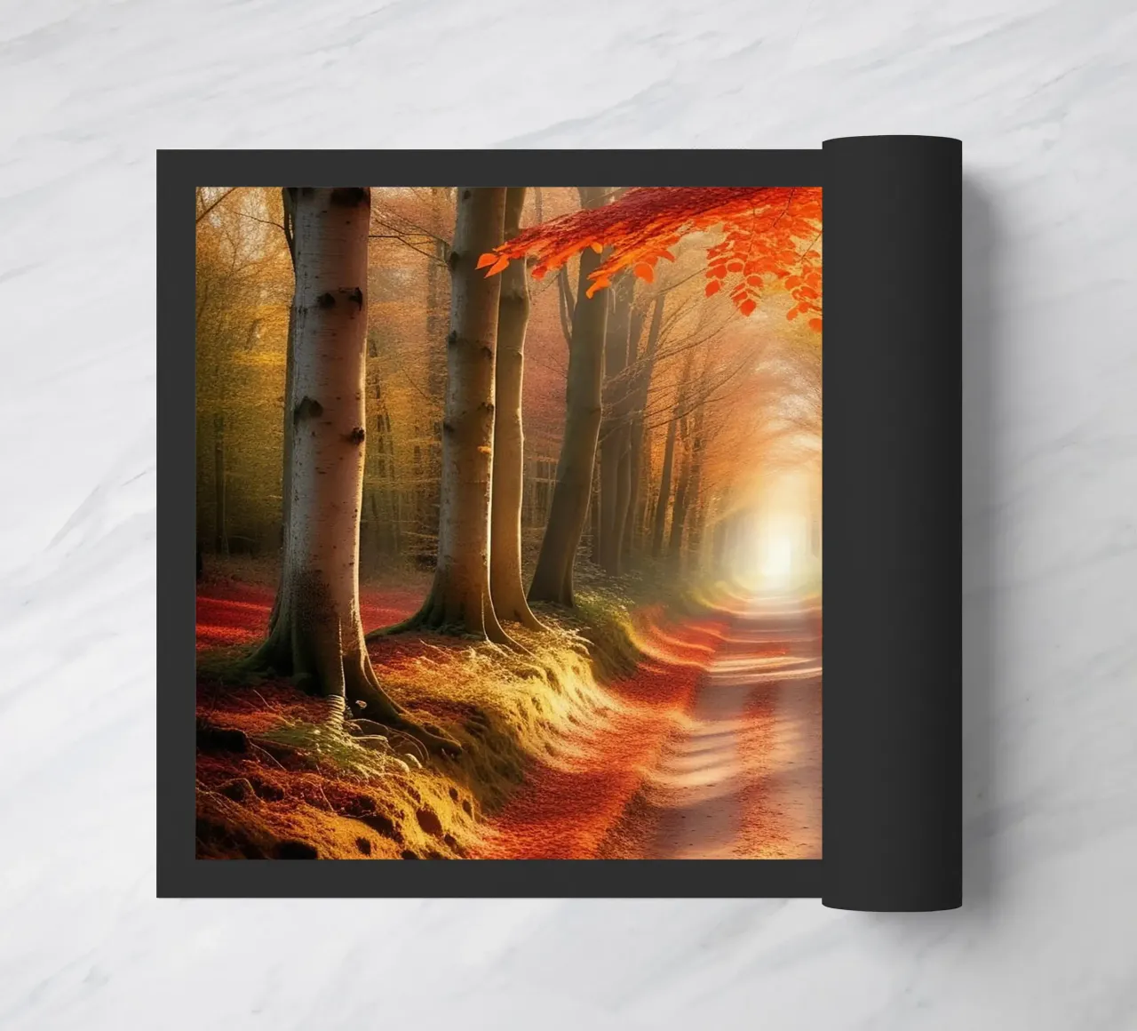 Percorso_bosco_autunno_7 zerbino da Fantasie & Mystikwelten by LK