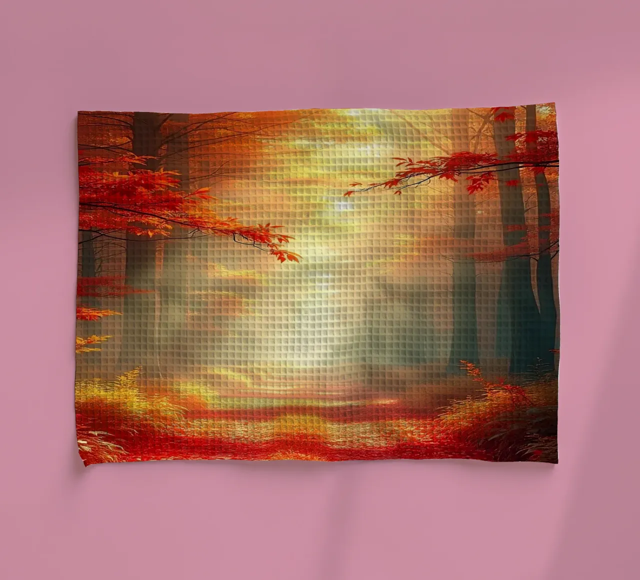 Chemin_de_forêt_automne_8 torchon de Fantasie & Mystikwelten by LK